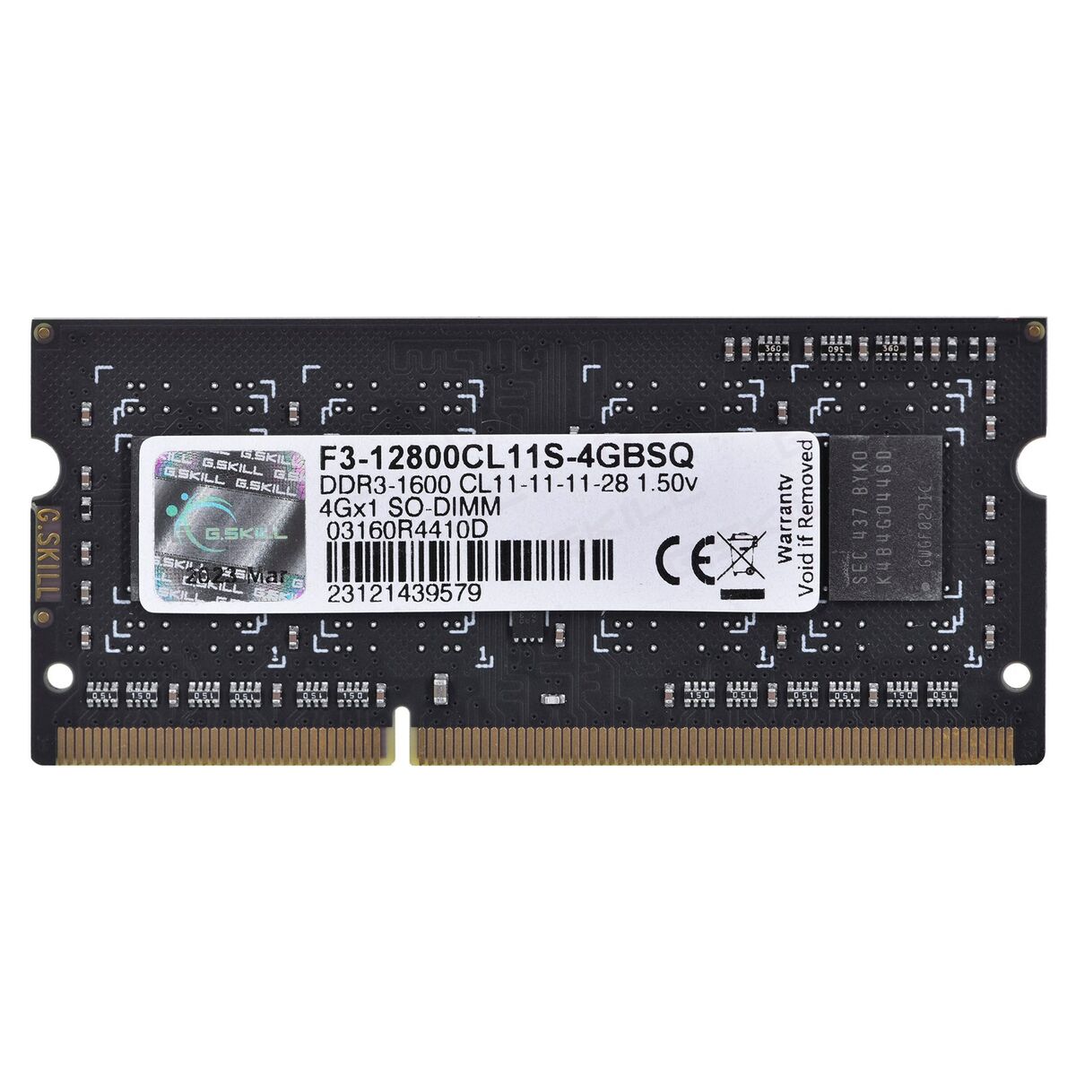 Mémoire RAM GSKILL PAMGSKSOO0047 DDR3 4 GB CL11