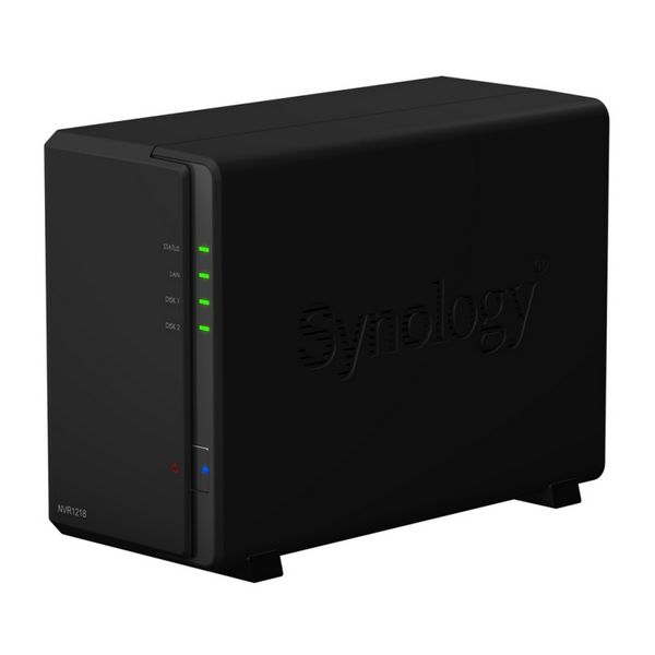 Network Video Recorder Synology NVR1218 Dual Core 1 GB RAM Black