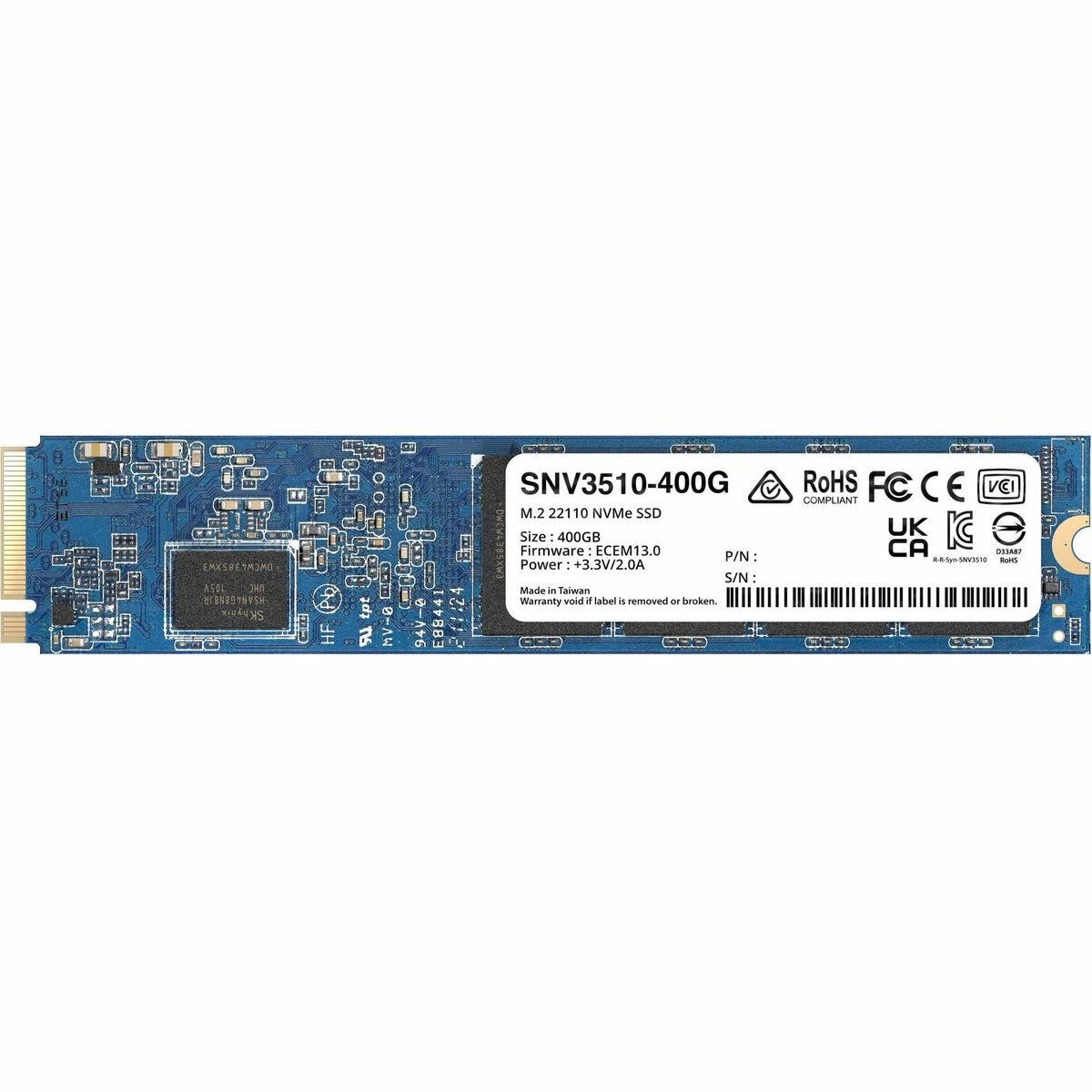 Afbeeldingen van Hard Drive Synology SNV3510-400G 400GB Accessory 400 GB SSD M.2 22110