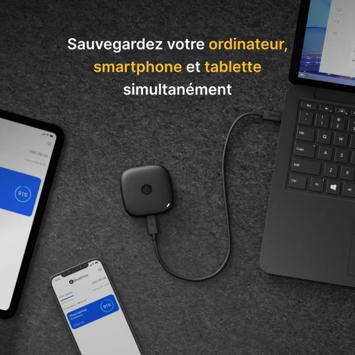 Picture of External Hard Drive Synology BDS70-2T 2 TB 2 TB SSD