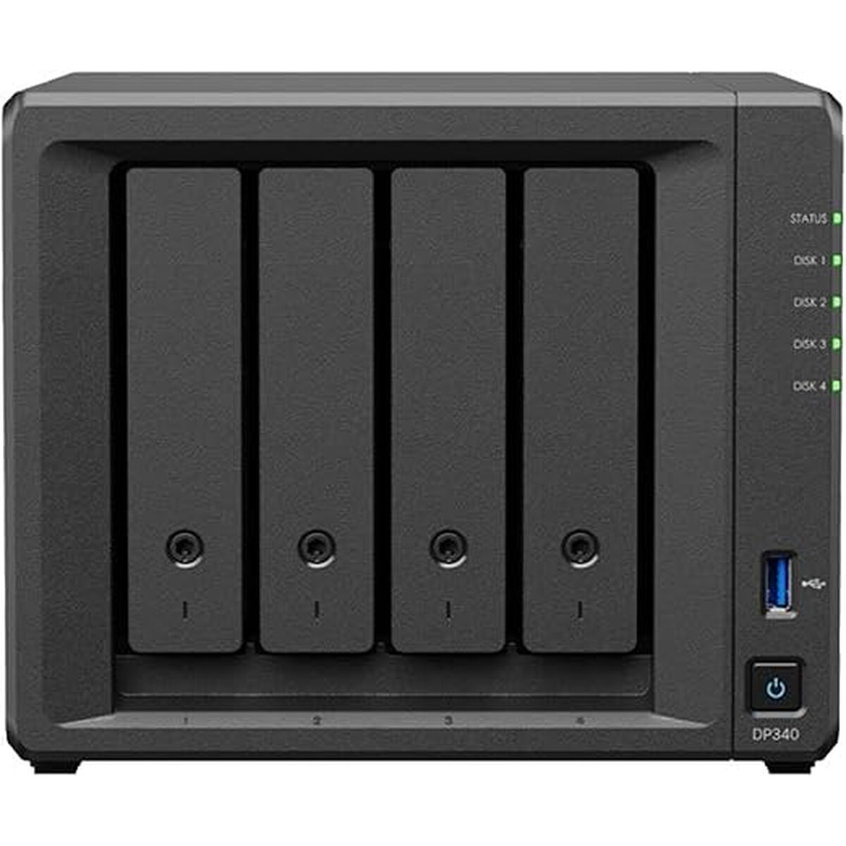 Afbeeldingen van NAS Network Storage Synology ActiveProtect DP340 Black AMD Ryzen R1600