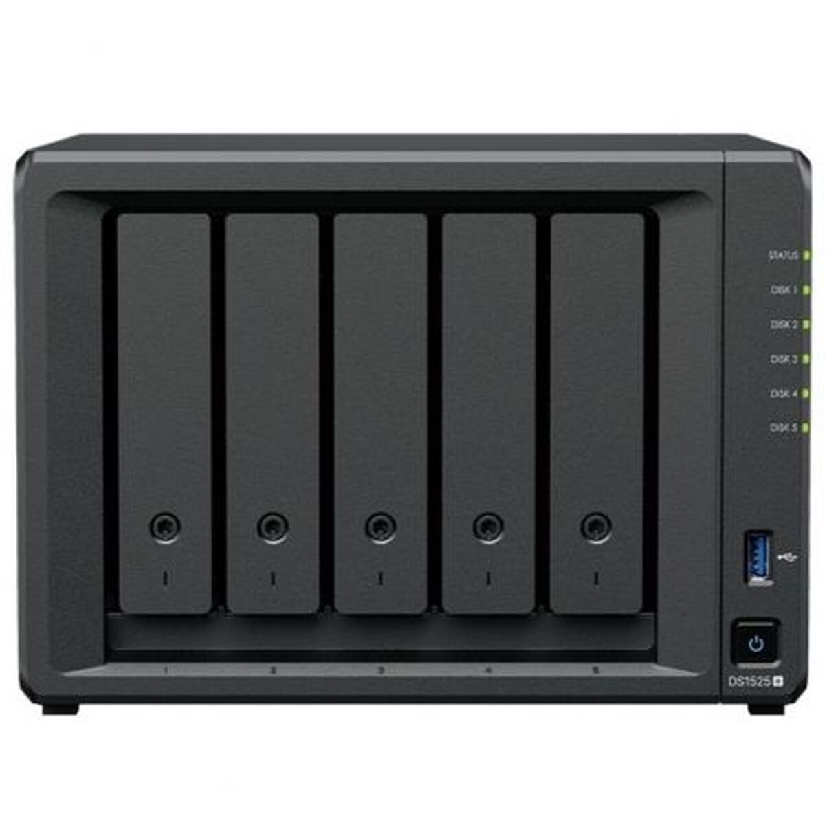 Afbeeldingen van NAS Network Storage Synology DS1525+ Black AMD Ryzen V1500B
