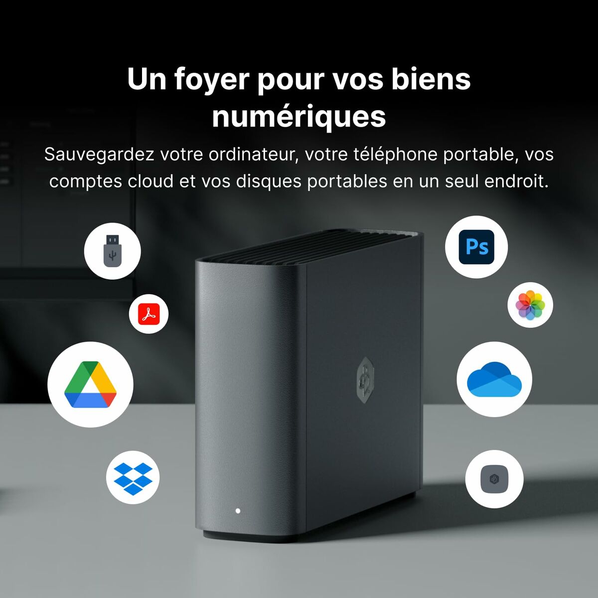 Afbeeldingen van NAS Network Storage Synology Black Intel Celeron J4125
