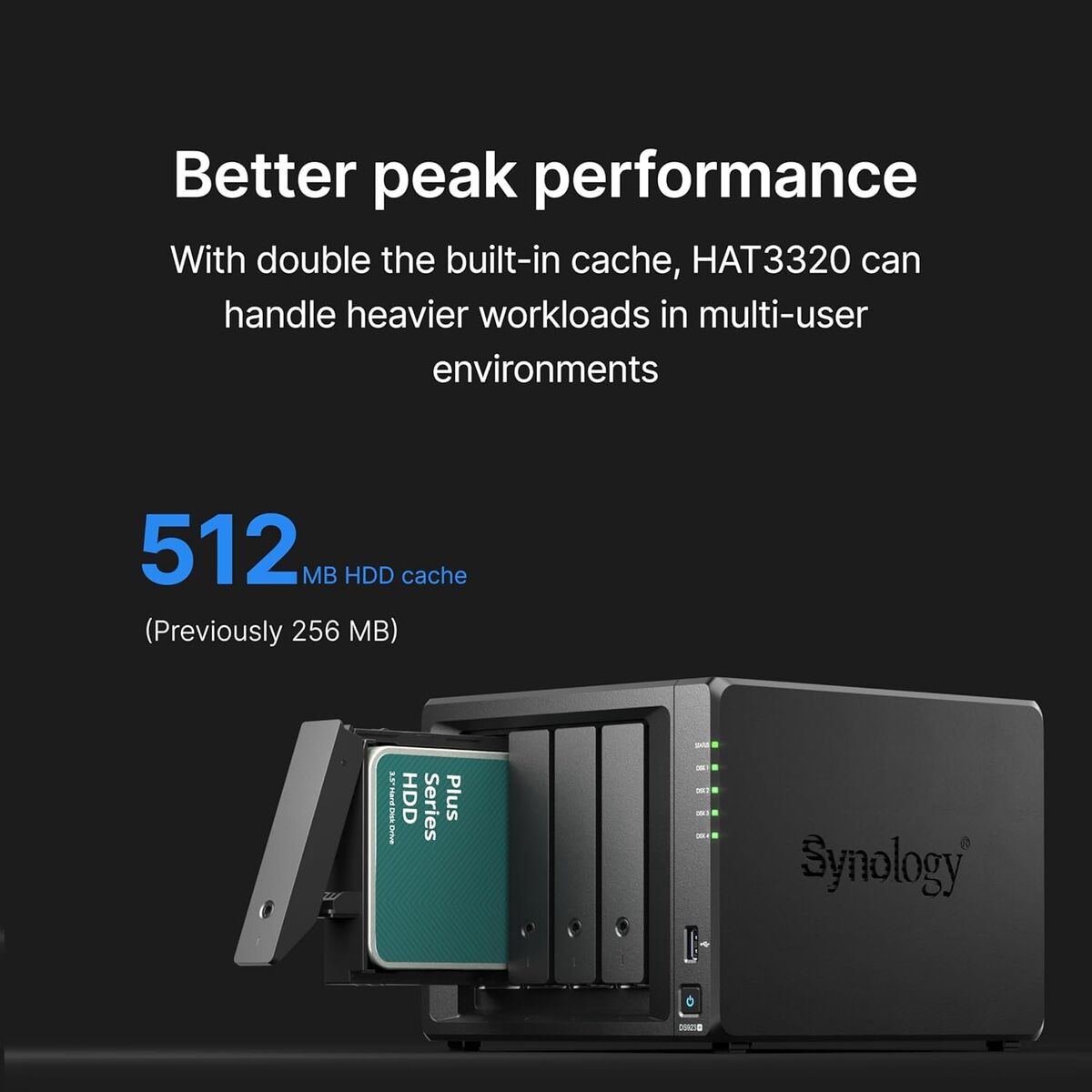 Picture of Hard Drive Synology HAT3320-8T 3,5" 8 TB HDD