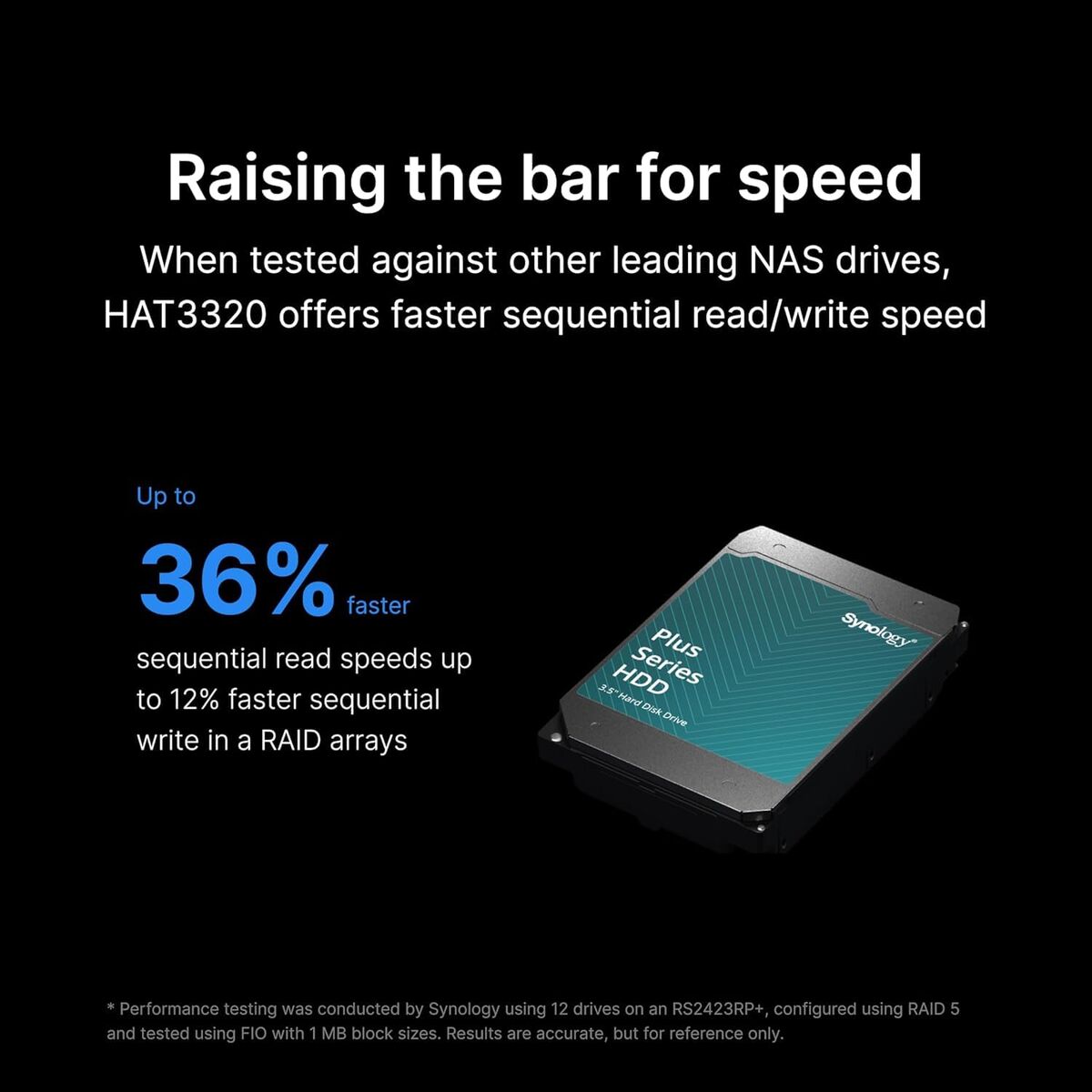 Picture of Hard Drive Synology HAT3320-8T 3,5" 8 TB HDD