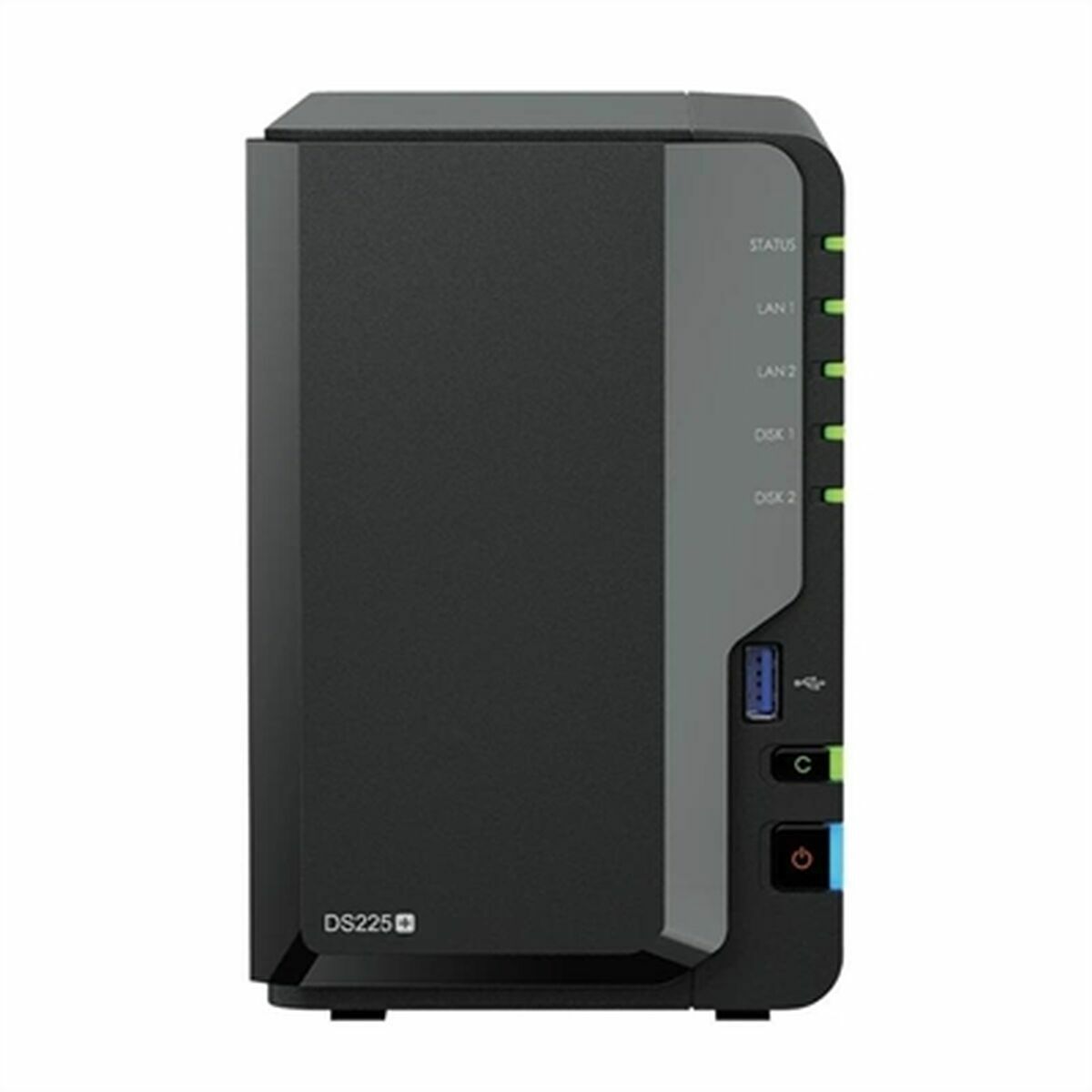 Picture of NAS Network Storage Synology DS225+ Black Intel Celeron J4125