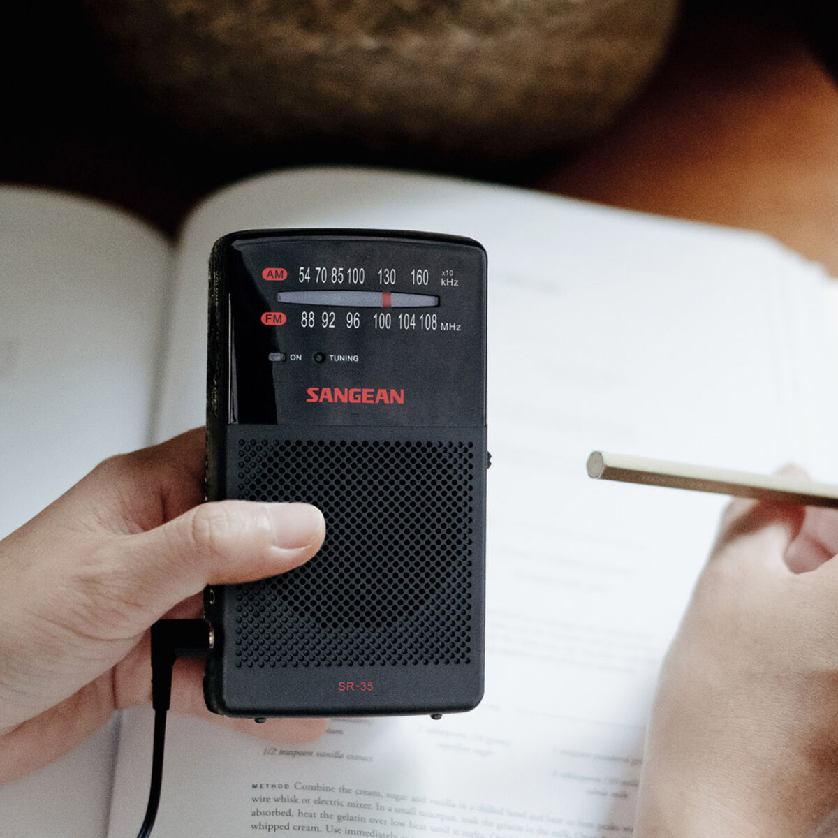 Afbeeldingen van Radio Sangean SR35B NEGRO Black