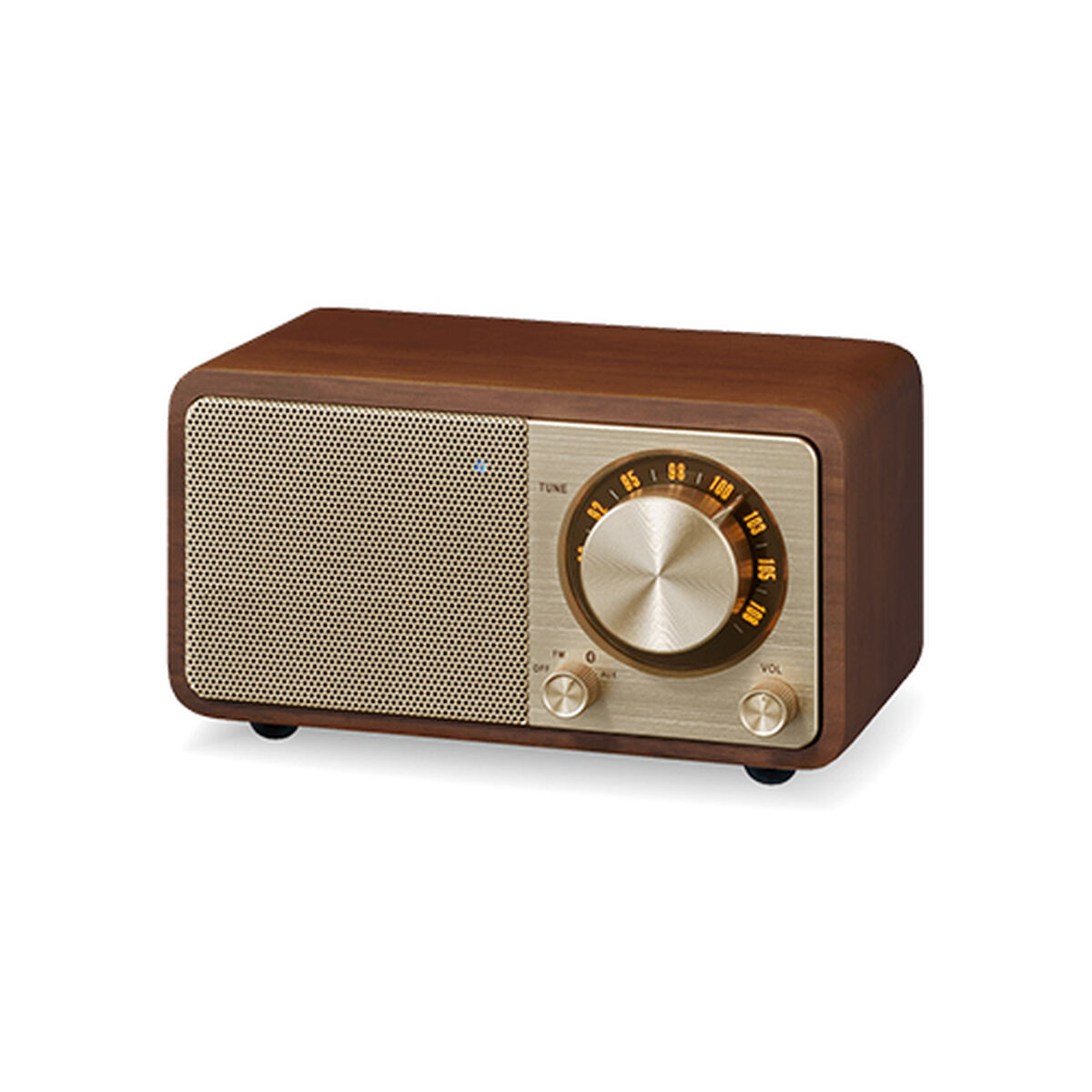 Afbeeldingen van Portable Bluetooth Radio Sangean Retro Wood FM