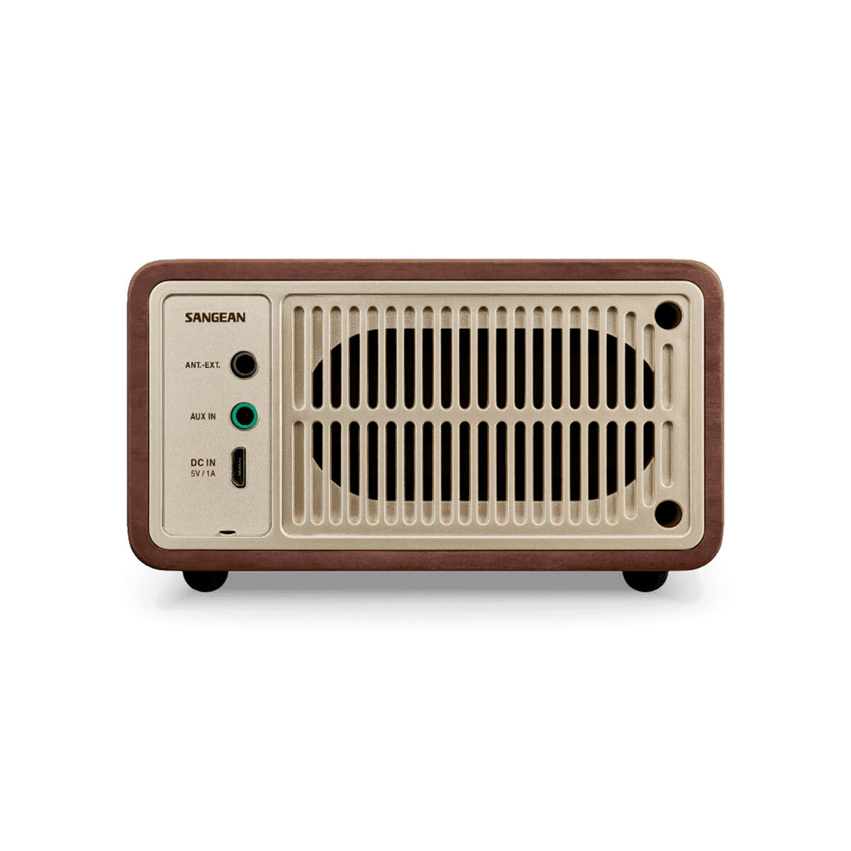 Afbeeldingen van Portable Bluetooth Radio Sangean Retro Wood FM