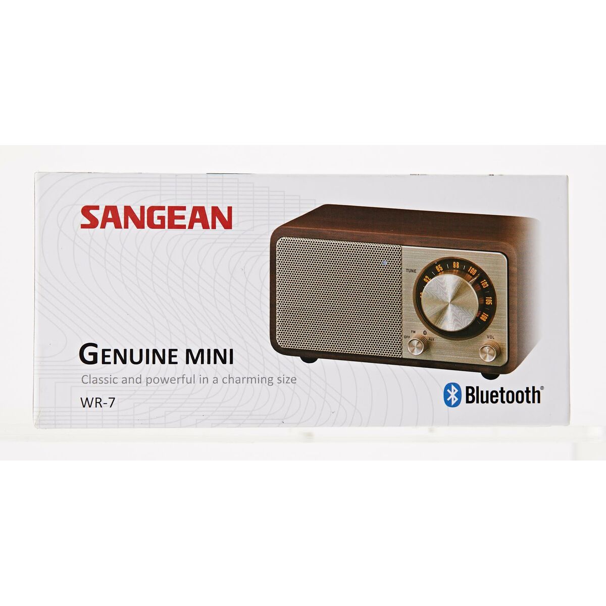 Afbeeldingen van Portable Bluetooth Radio Sangean Retro Wood FM