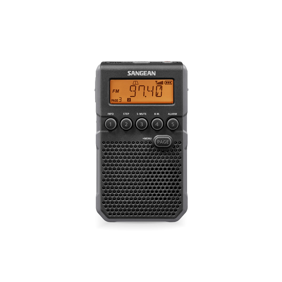 Image secondaire de Radio numérique portable Sangean DT-800 Noir AM/FM