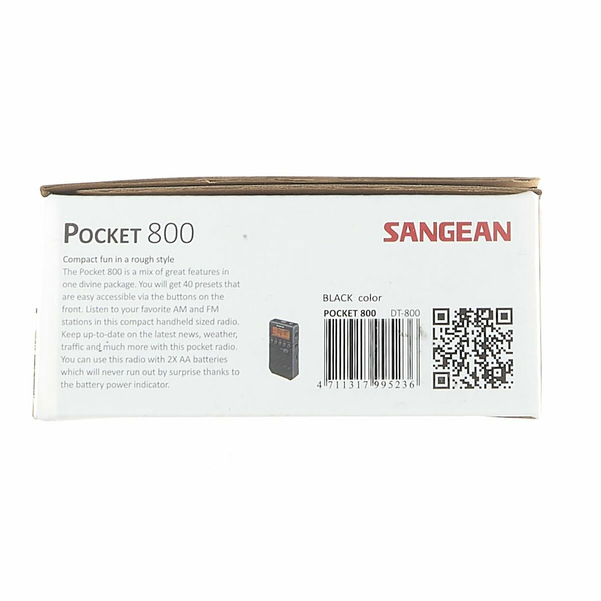 Afbeeldingen van Portable Digital Radio Sangean DT-800 Black AM/FM