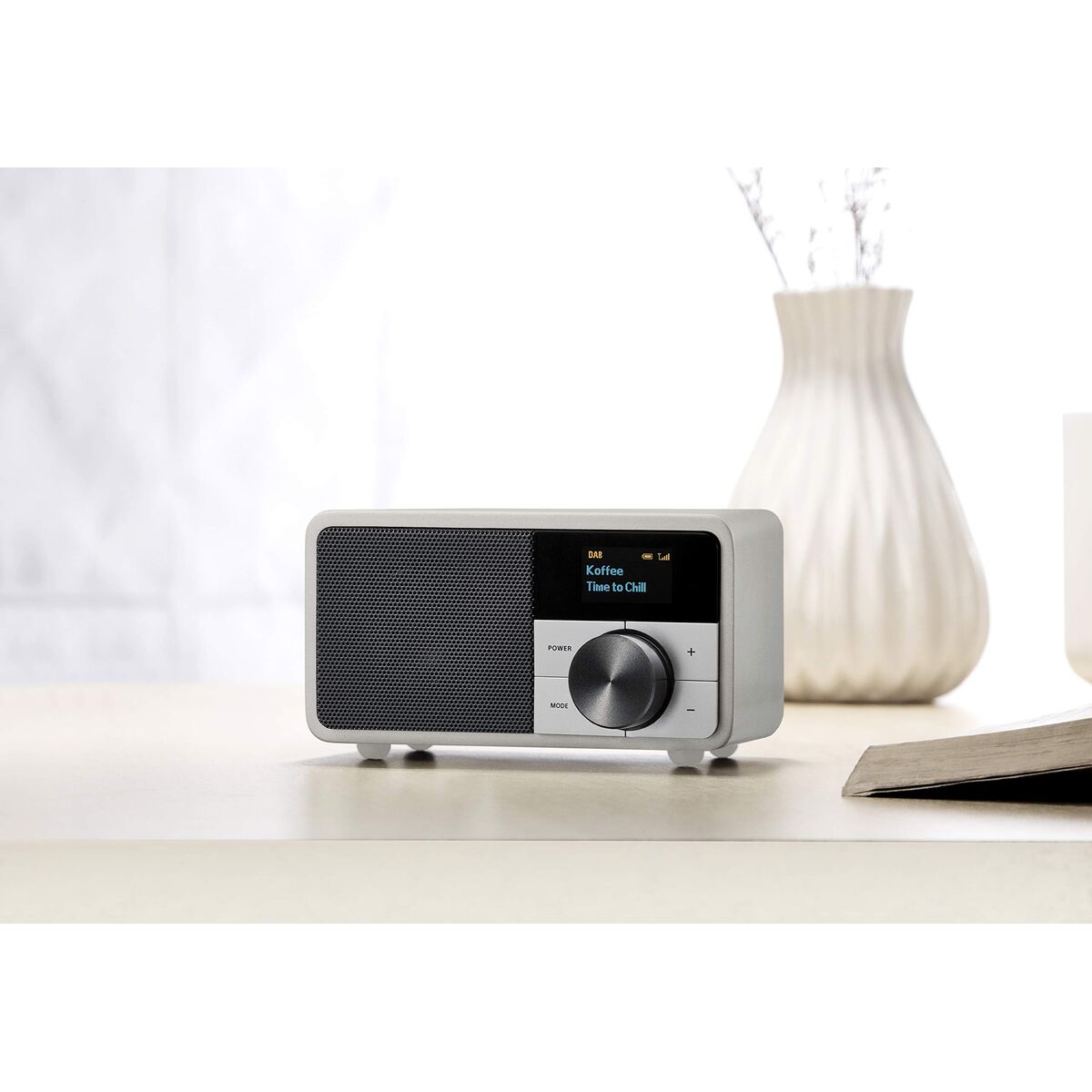 Picture of Transistor Radio Sangean DDR7 MINI Silver FM Retro