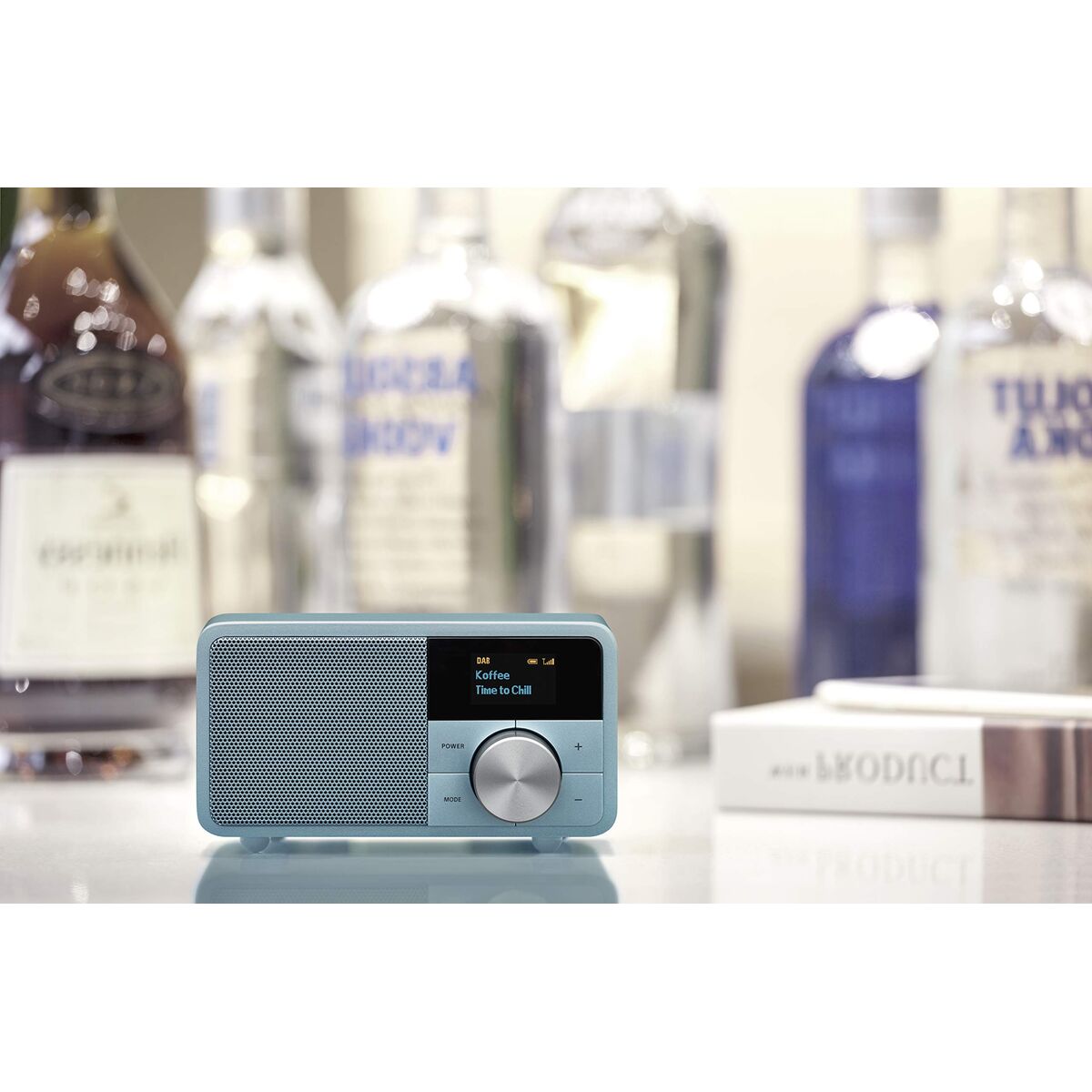 Picture of Transistor Radio Sangean DDR7 MINI Blue FM Retro