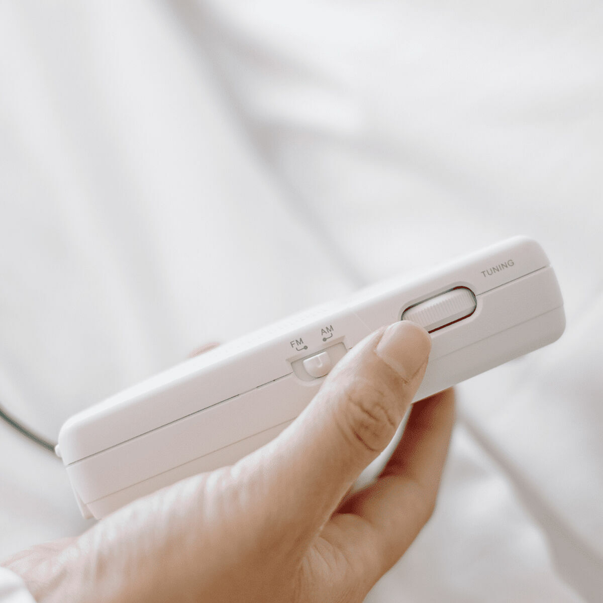 Afbeeldingen van Radio Sangean SR35W BLANCO White Black