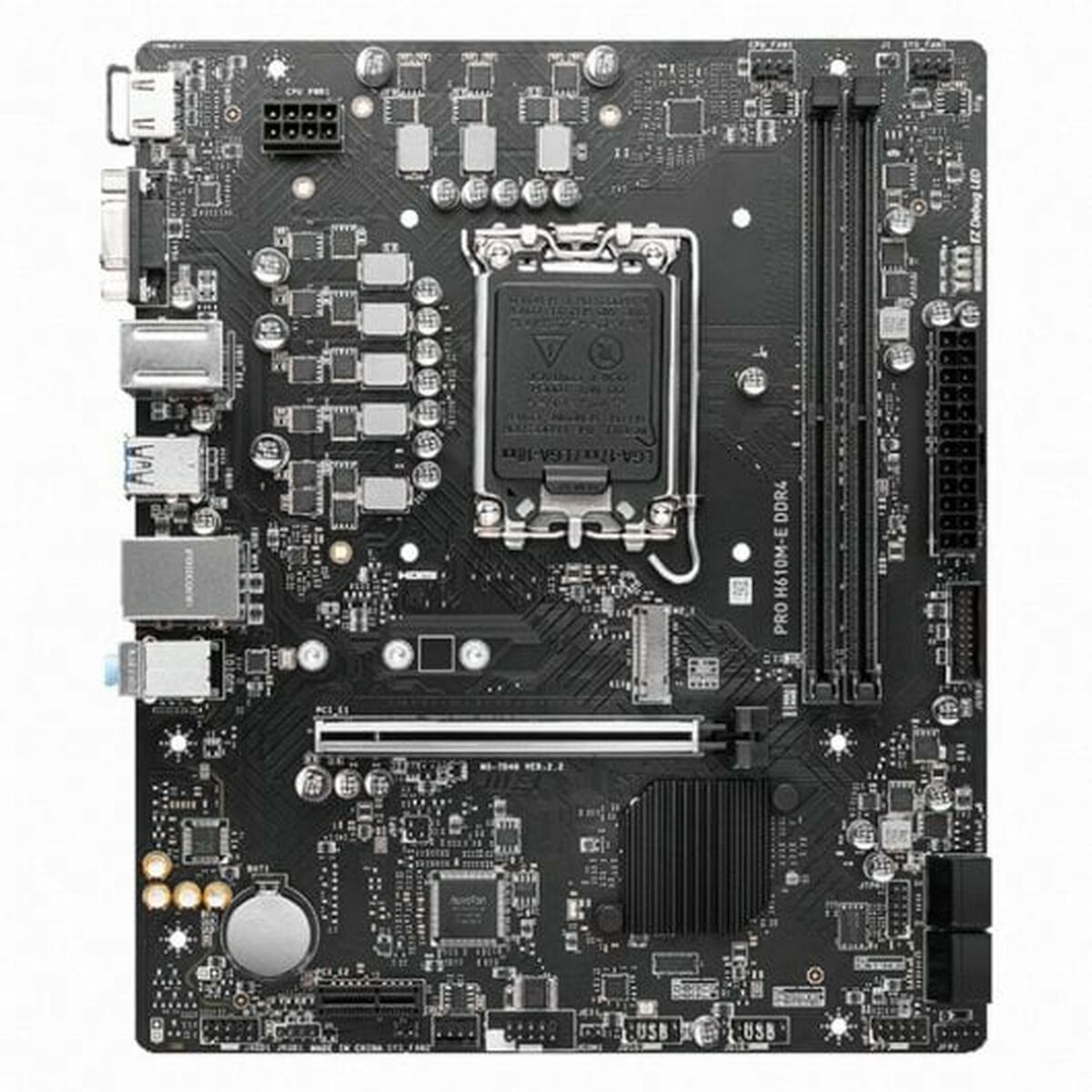 Kép Motherboard MSI PRO H610M-E DDR4 DDR4 mATX H610 LGA 1700