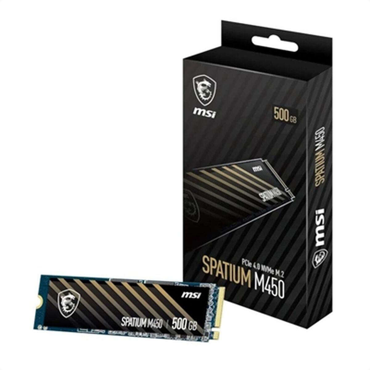 Kép Hard Drive MSI SPATIUM M450 PCIe 4.0 NVMe M.2 500GB 500 GB SSD