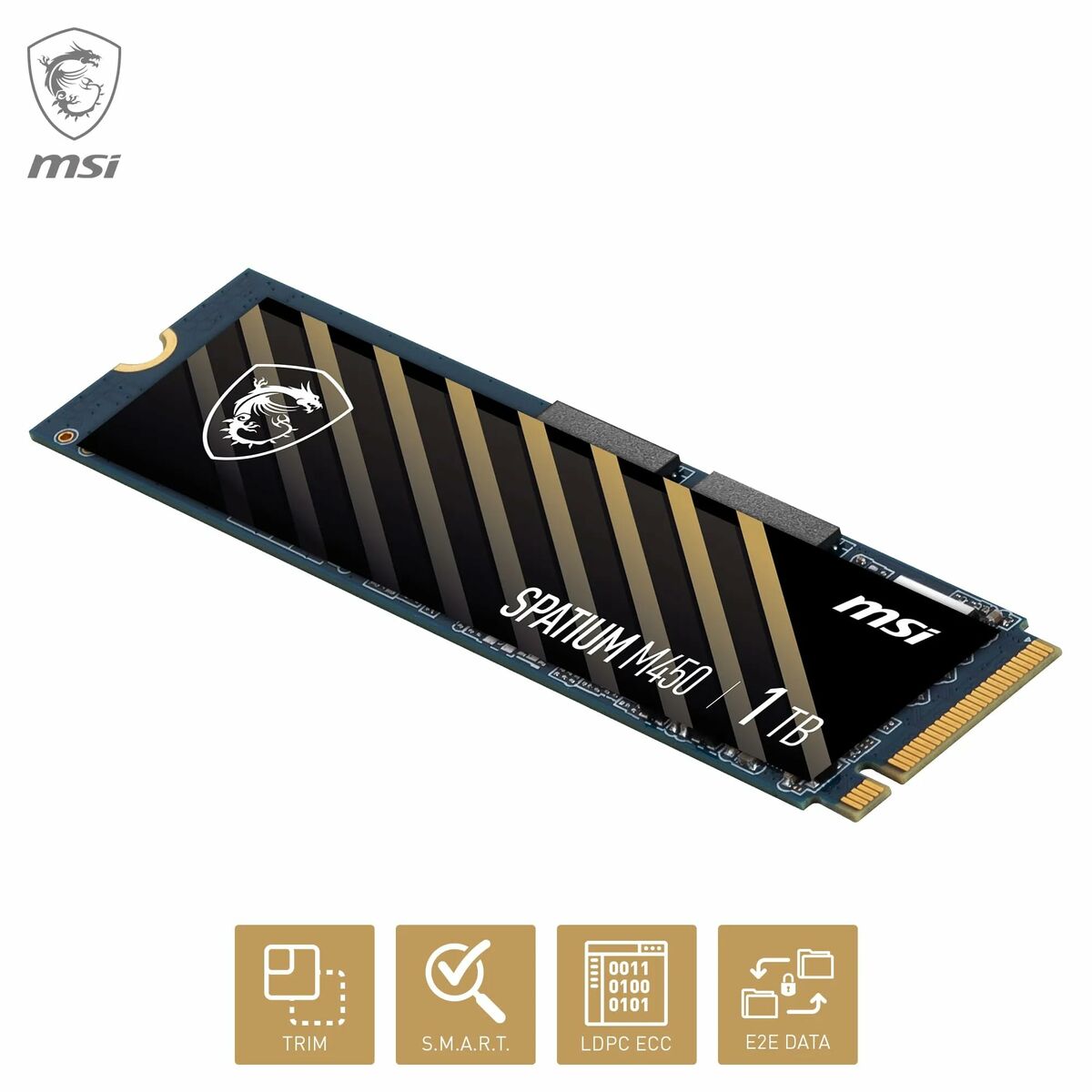 Picture of Hard Drive MSI SPATIUM M450 500 GB SSD