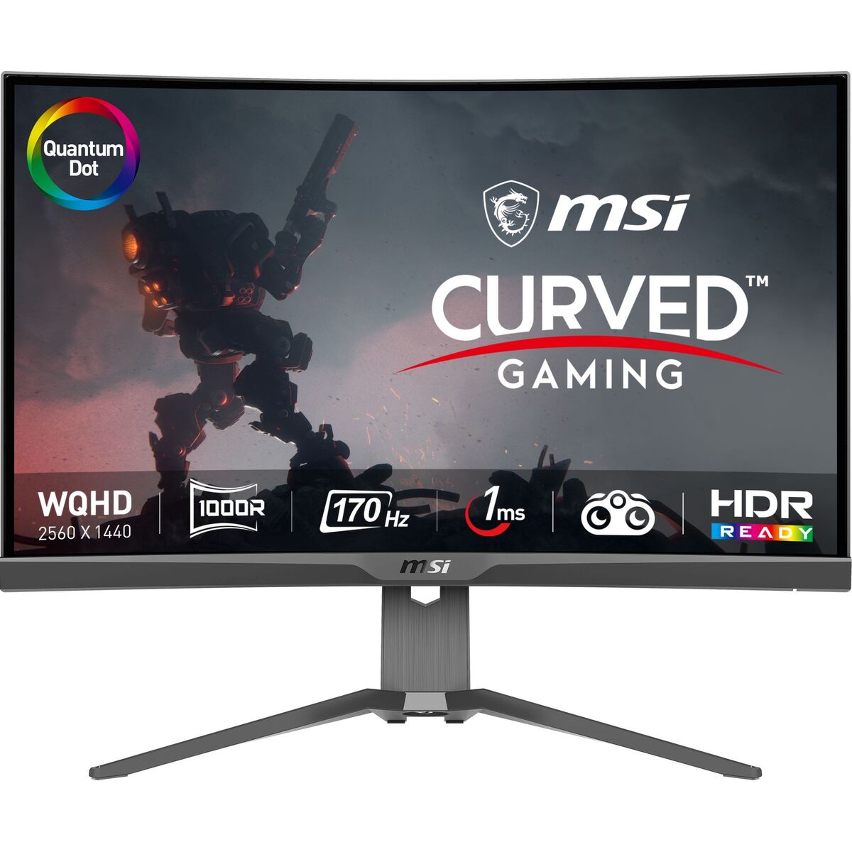 Picture of Gaming Monitor MSI MAG 275CQRF 27" Wide Quad HD