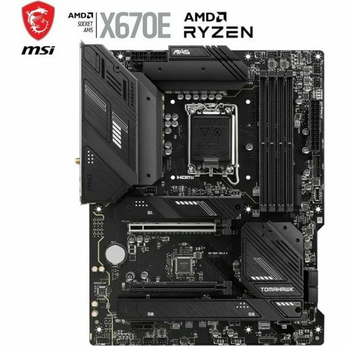 Picture of Motherboard MSI MAG X670E TOMAHAWK WIFI AMD AM5 AMD