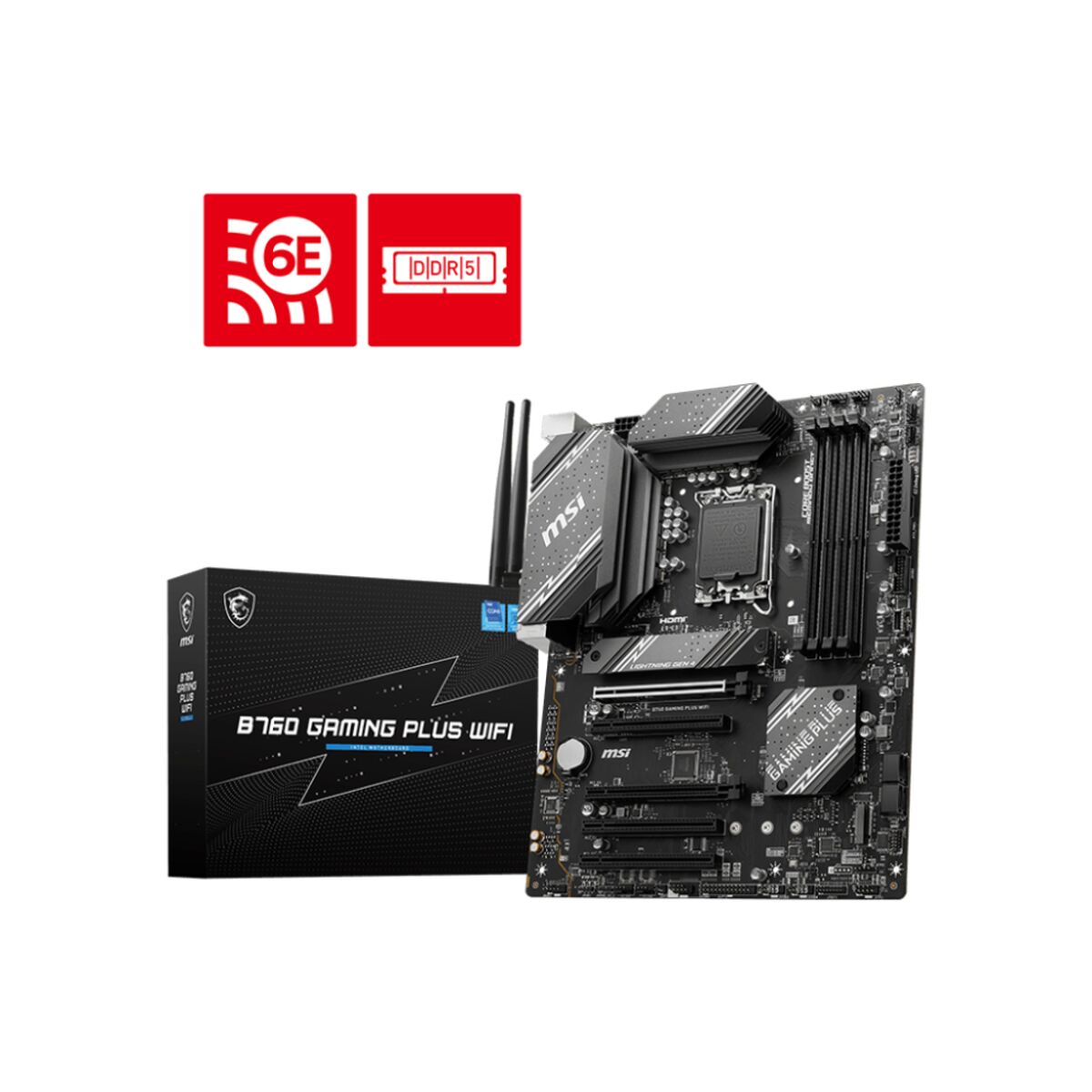 Scheda Madre MSI PRO B760 GAMING PLUS WI-FI LGA 1700