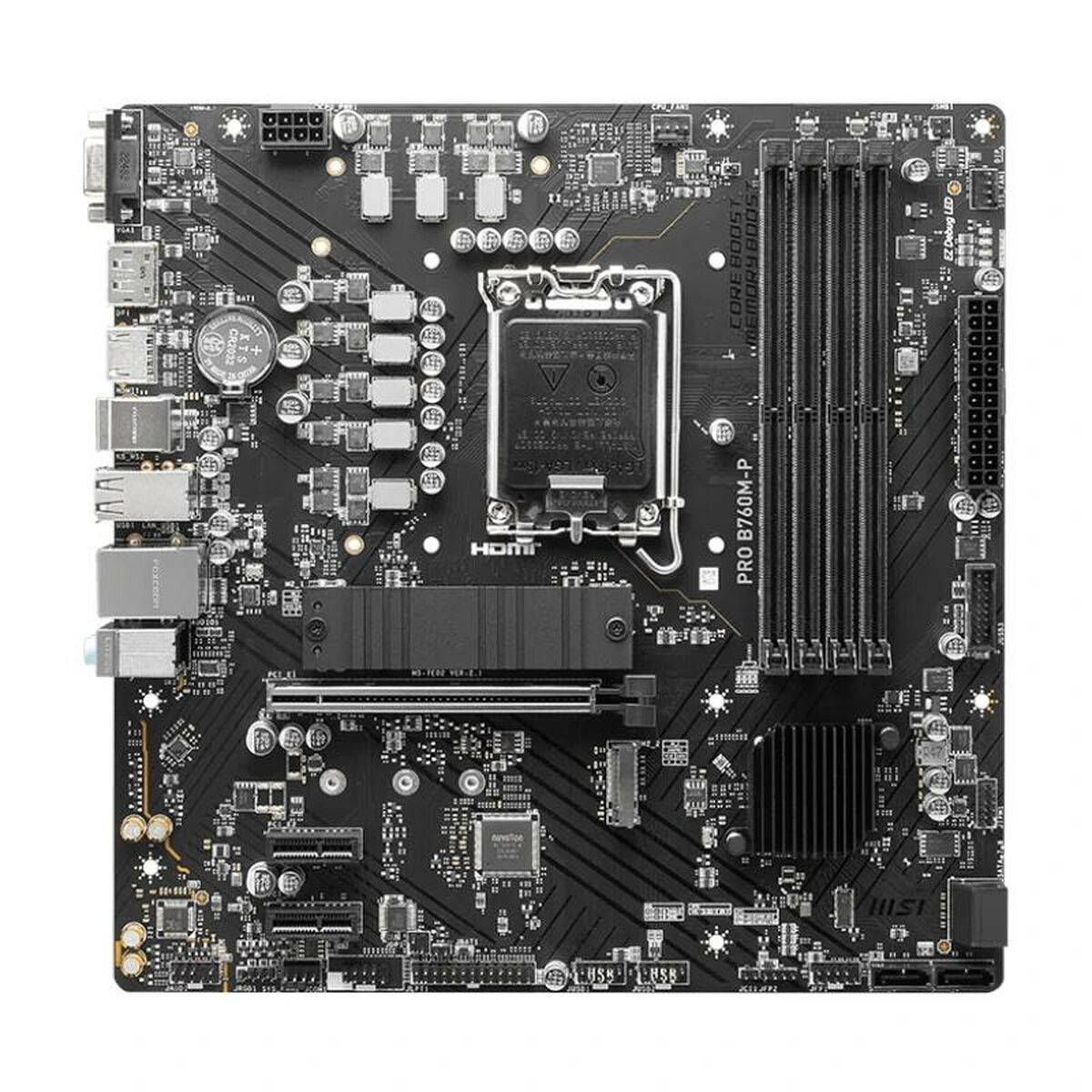 Image de Motherboard MSI PRO B760M-P DDR4 LGA1700 LGA 1700 Intel Intel B760