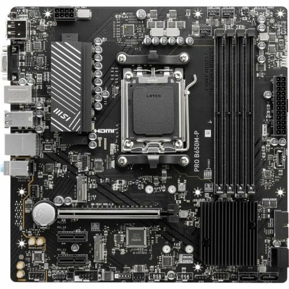 Picture of Motherboard MSI PRO B650M-P AMD AM5 AMD AMD B650