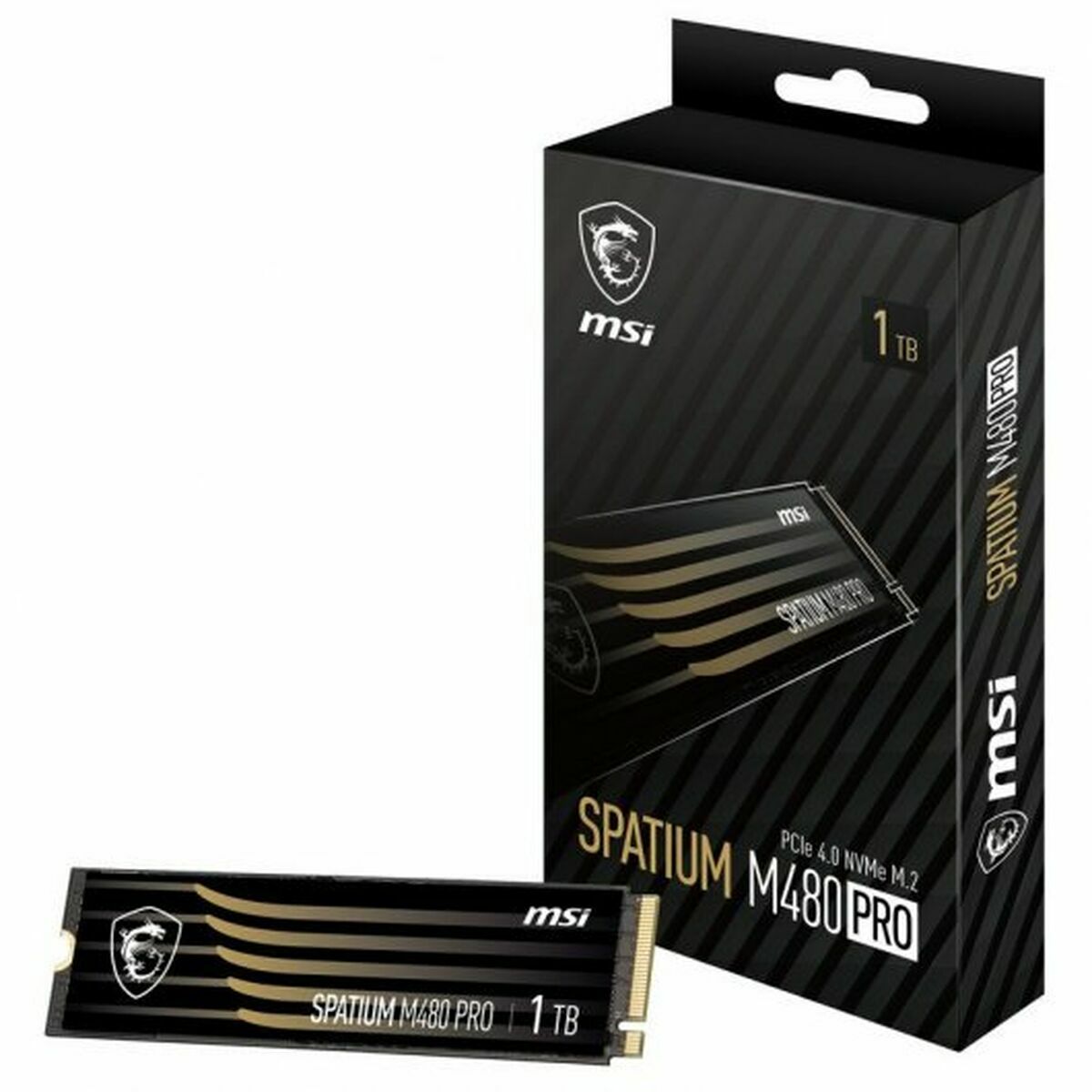 Σκληρός δίσκος MSI SPATIUM M480 PRO PCIE 4.0 NVME M.2 1TB 1 TB SSD