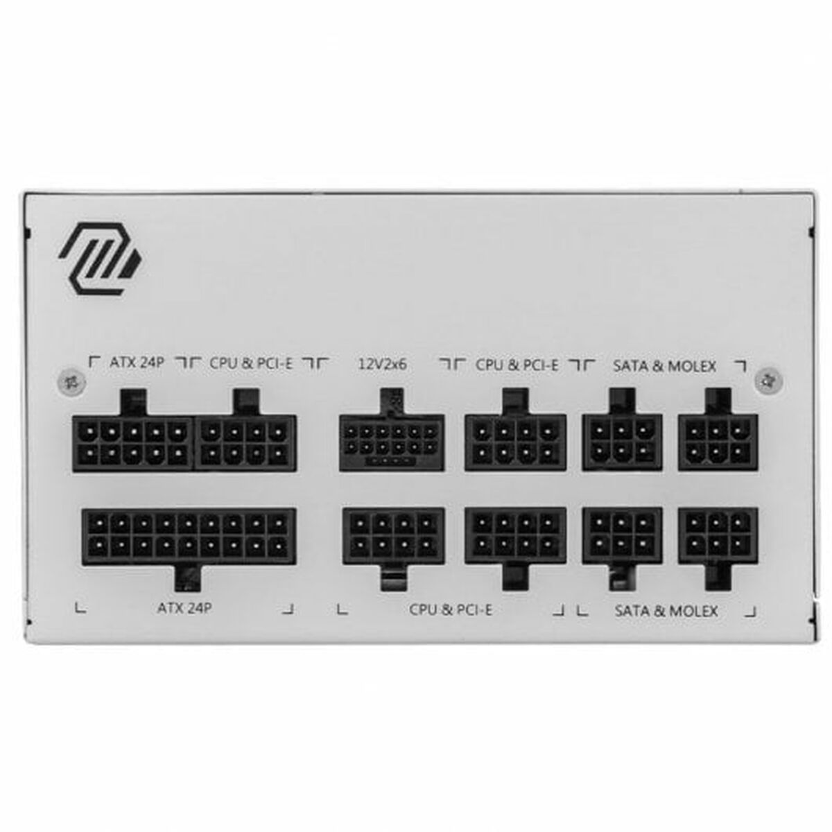 Afbeeldingen van Power supply MSI MAG A850GL PCIE5 WHITE 850 W 80 Plus Gold