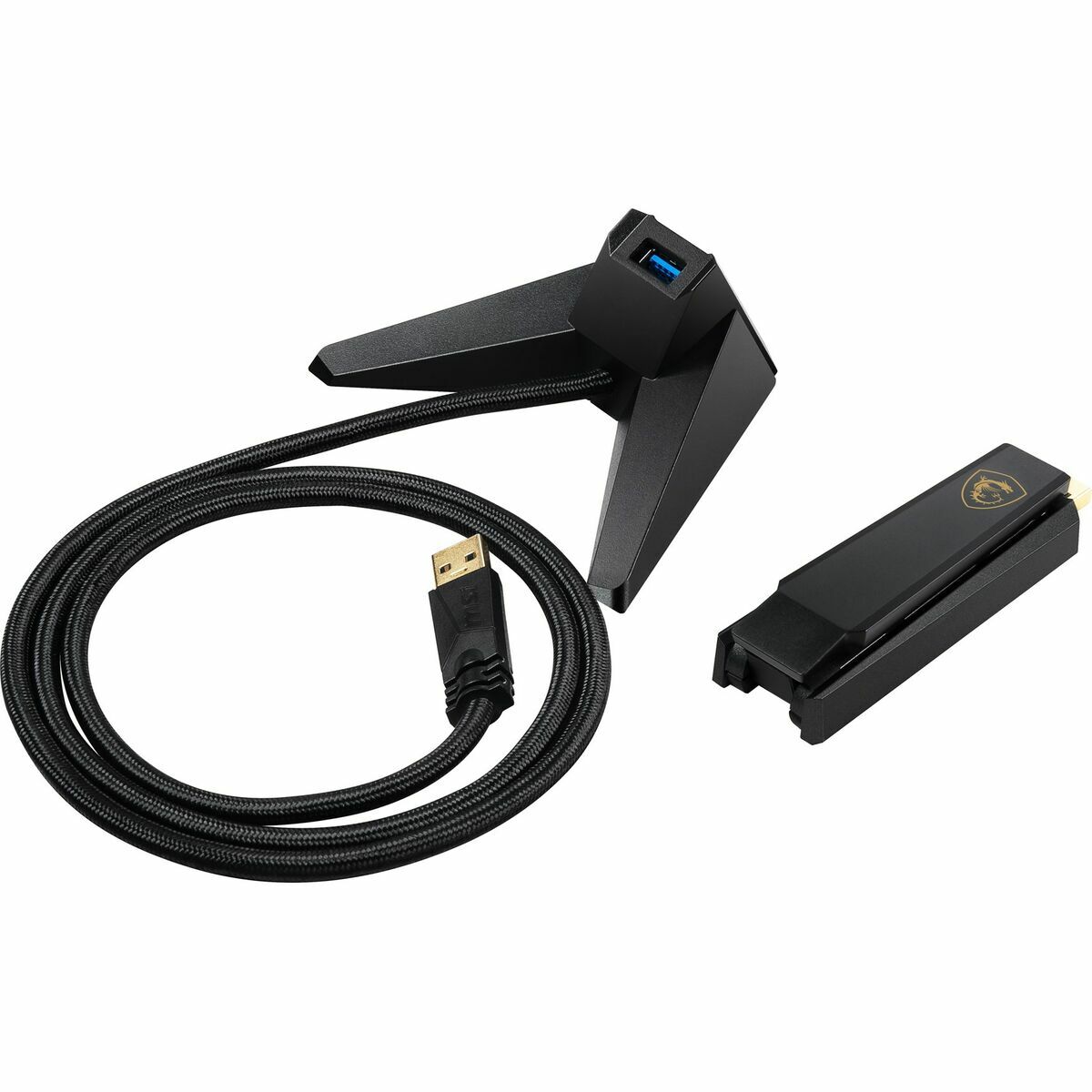 Afbeeldingen van Network Adaptor MSI AXE5400 Black