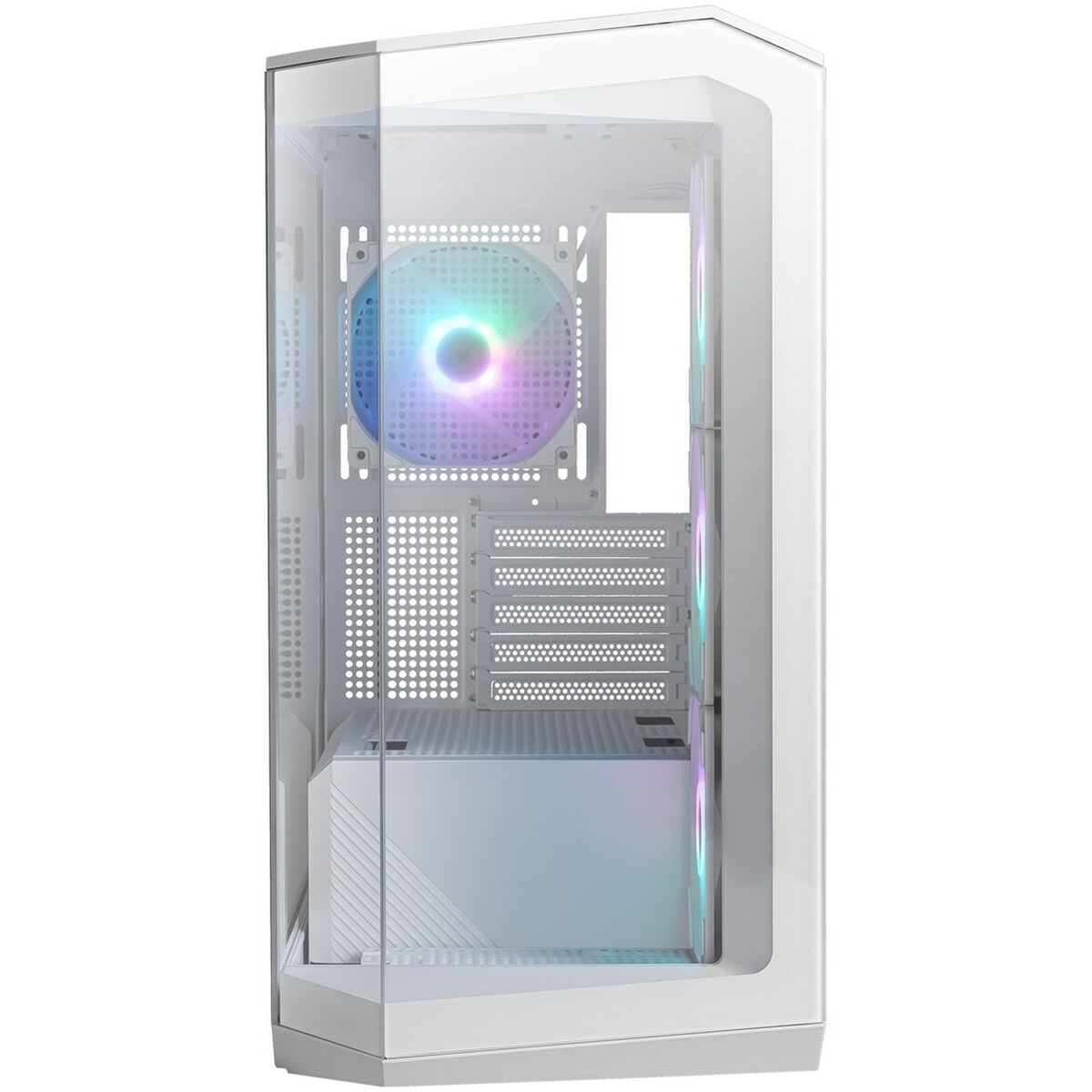 Picture of ATX Semi-tower Box MSI MAG PANO M100R PZ White