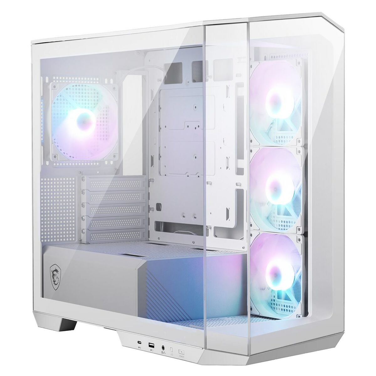 Picture of ATX Semi-tower Box MSI MAG PANO M100R PZ White