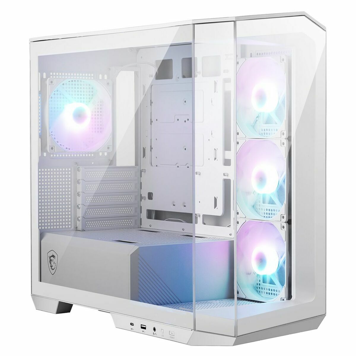 Image de ATX Semi-tower Box MSI MAG PANO M100R PZ White