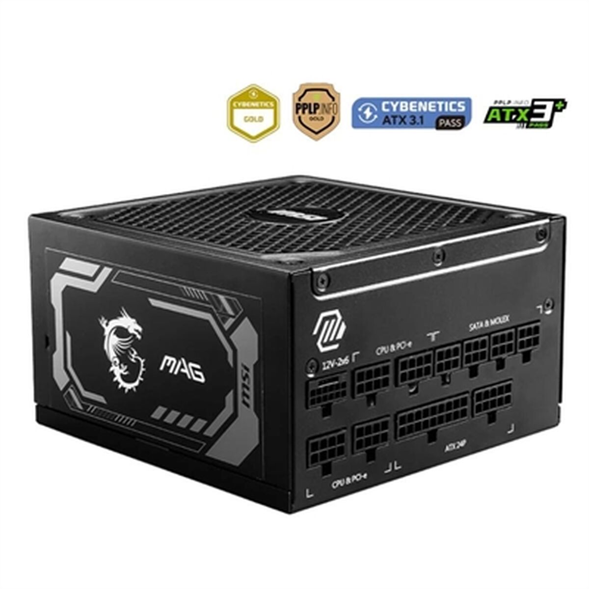 Afbeeldingen van Power supply MSI 306-7ZP9B11-CE0 1000 W ATX 80 Plus Gold