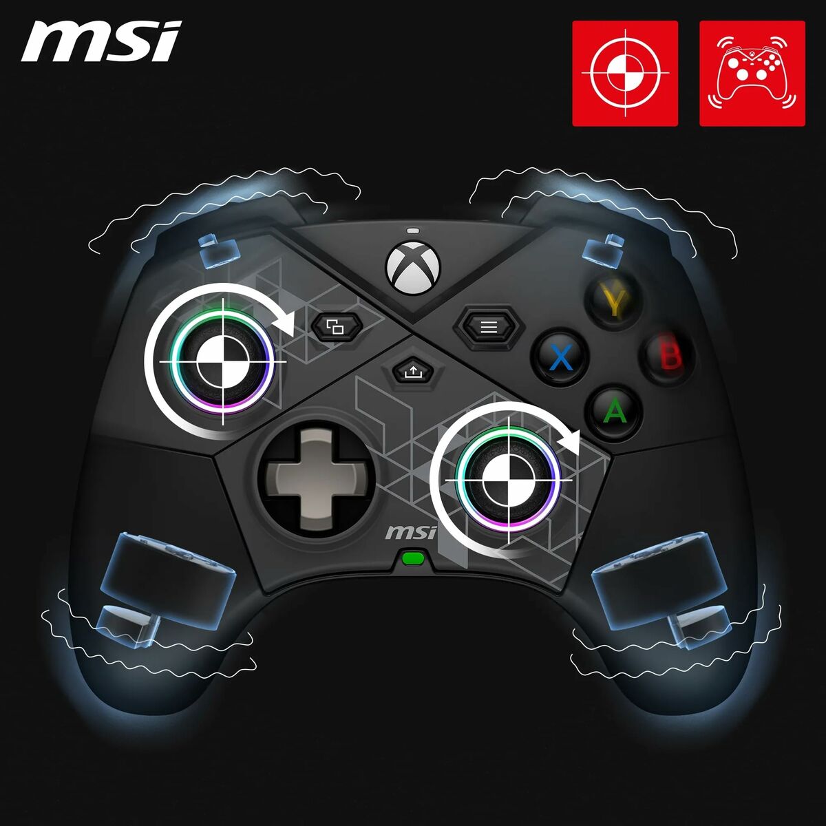 Picture of Steering wheel MSI FORCE PRO W