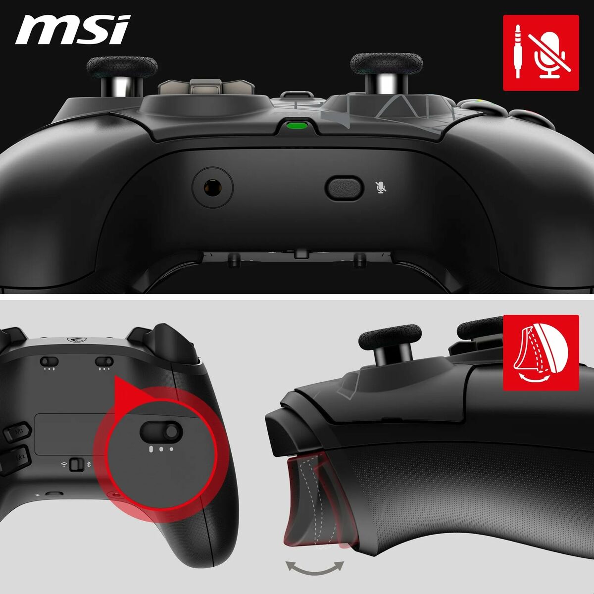 Picture of Steering wheel MSI FORCE PRO W