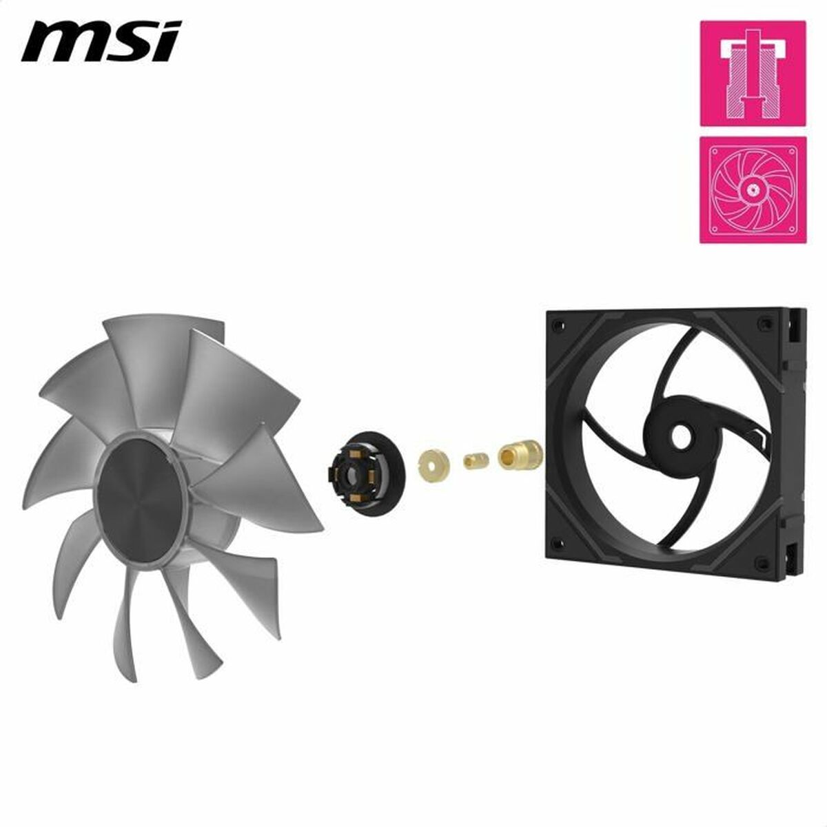 Afbeeldingen van Cooling Base for a Laptop MSI