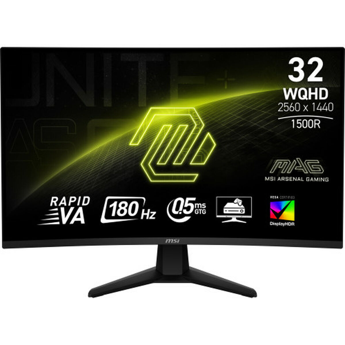 Gaming Monitor MSI MAG 32CQ6F 31,5" Wide Quad HD Picture of Gaming Monitor MSI MAG 32CQ6F 31,5" Wide Quad HD