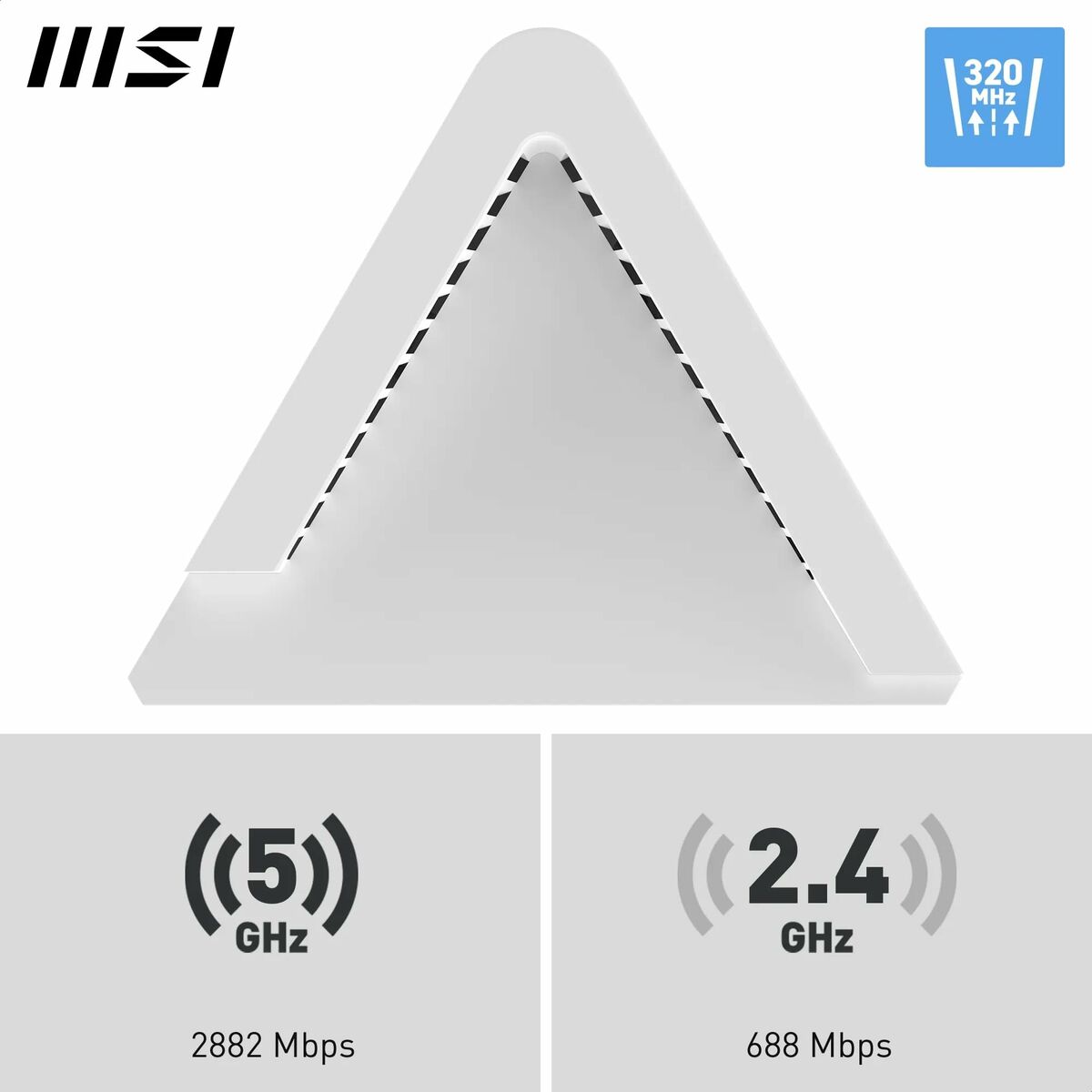 Afbeeldingen van Router MSI 302-8ZD20EE-000 White