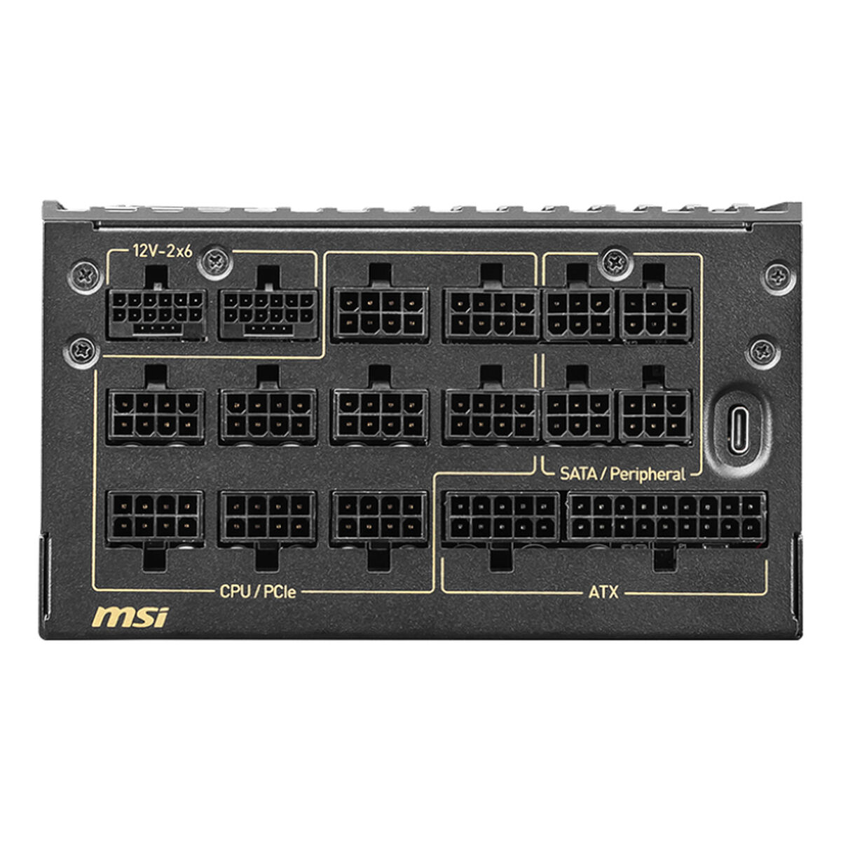 Bild von Power supply MSI 306-7ZPEX11-CE0 1600 W ATX 80 PLUS Titanium