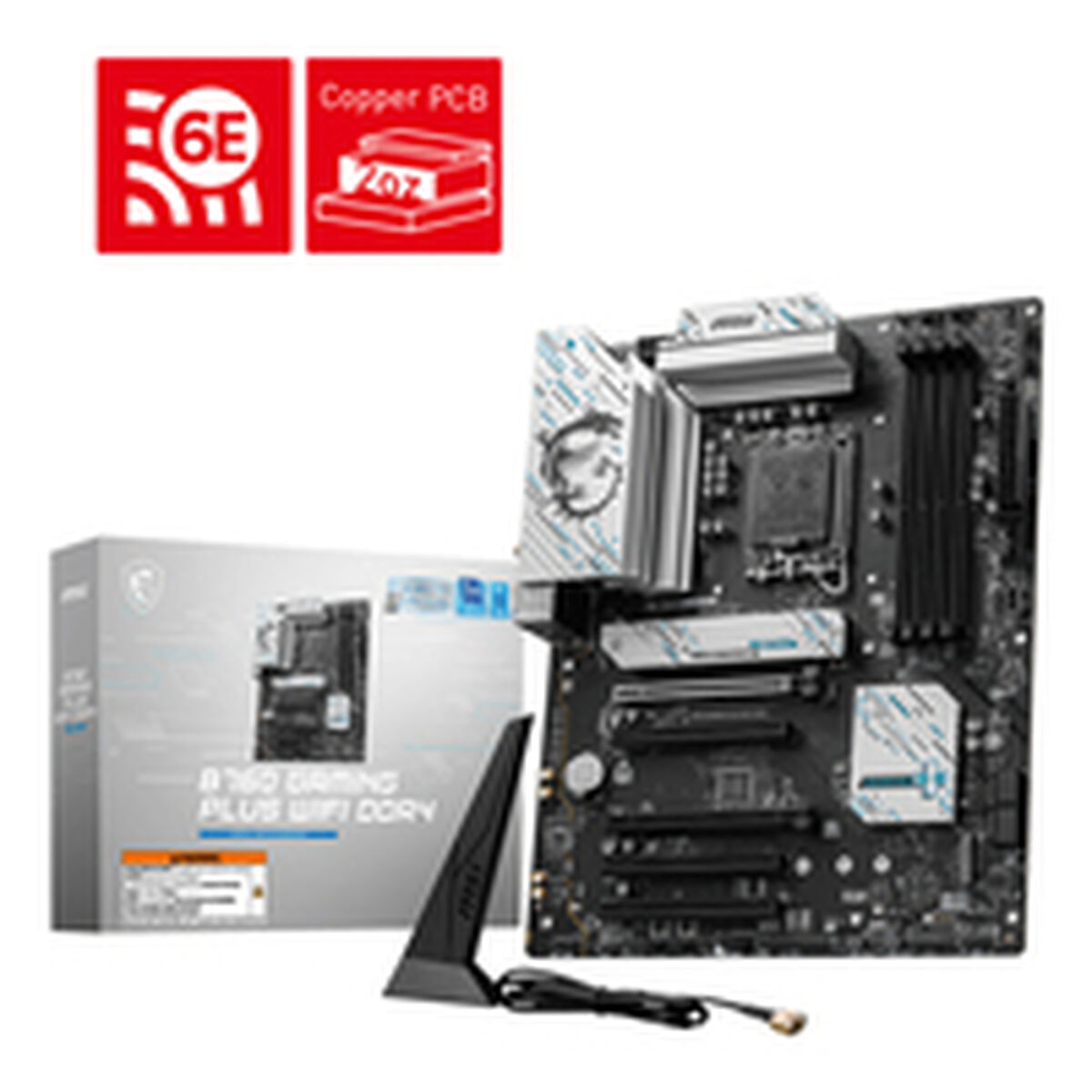 Afbeeldingen van Motherboard MSI PRO B760 GAMING PLUS WI-FI Intel B760 LGA 1700