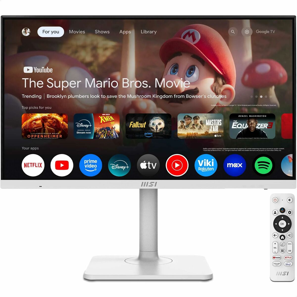 Afbeeldingen van Gaming Monitor MSI 9S6-3PB19H-261 4K Ultra HD 27"