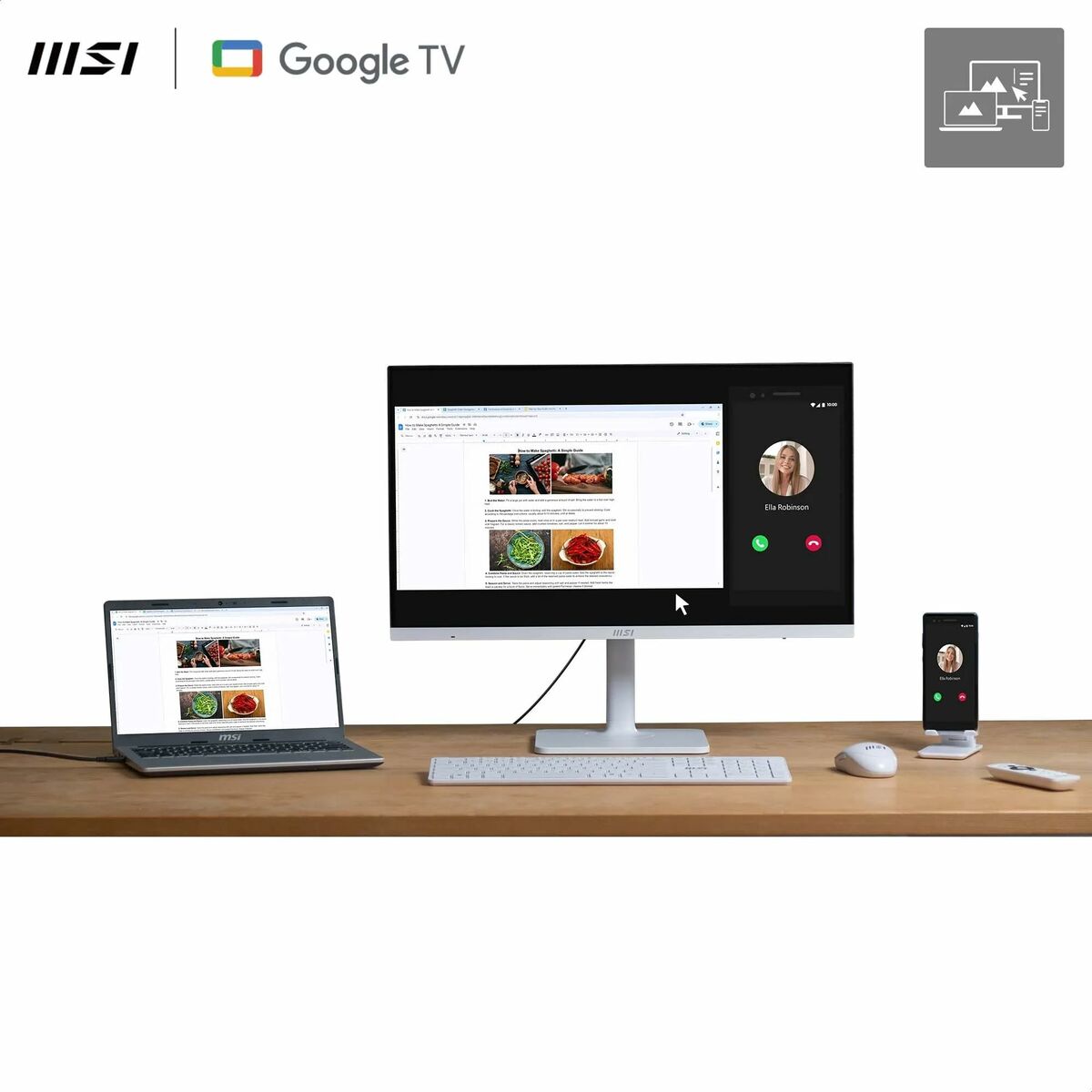 Afbeeldingen van Gaming Monitor MSI 9S6-3PB19H-261 4K Ultra HD 27"