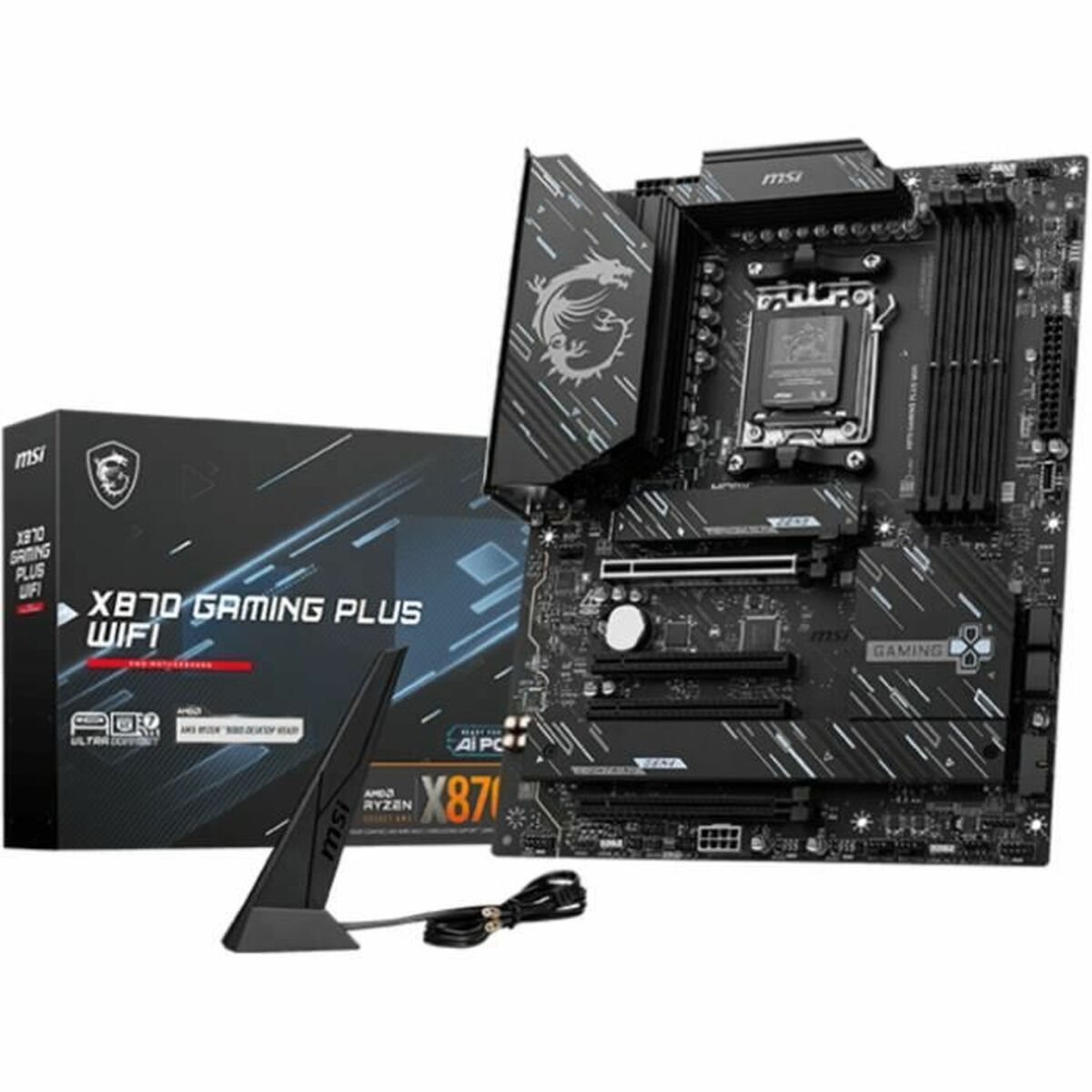 Afbeeldingen van Motherboard MSI X870 GAMING PLUS WIFI AM5 AMD AM5 AMD