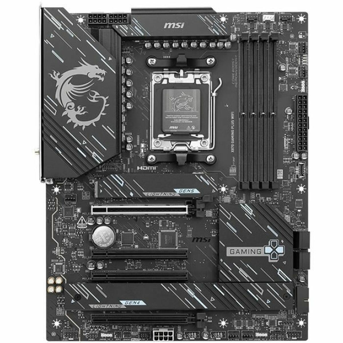 Afbeeldingen van Motherboard MSI X870 GAMING PLUS WIFI AM5 AMD AM5 AMD