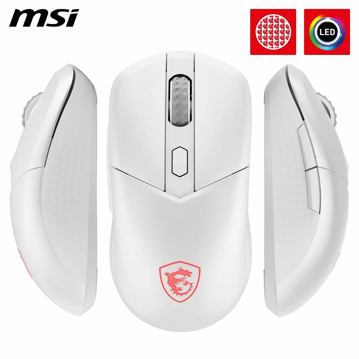 Picture of Mouse MSI S12-4301440-CLA White 8000 dpi