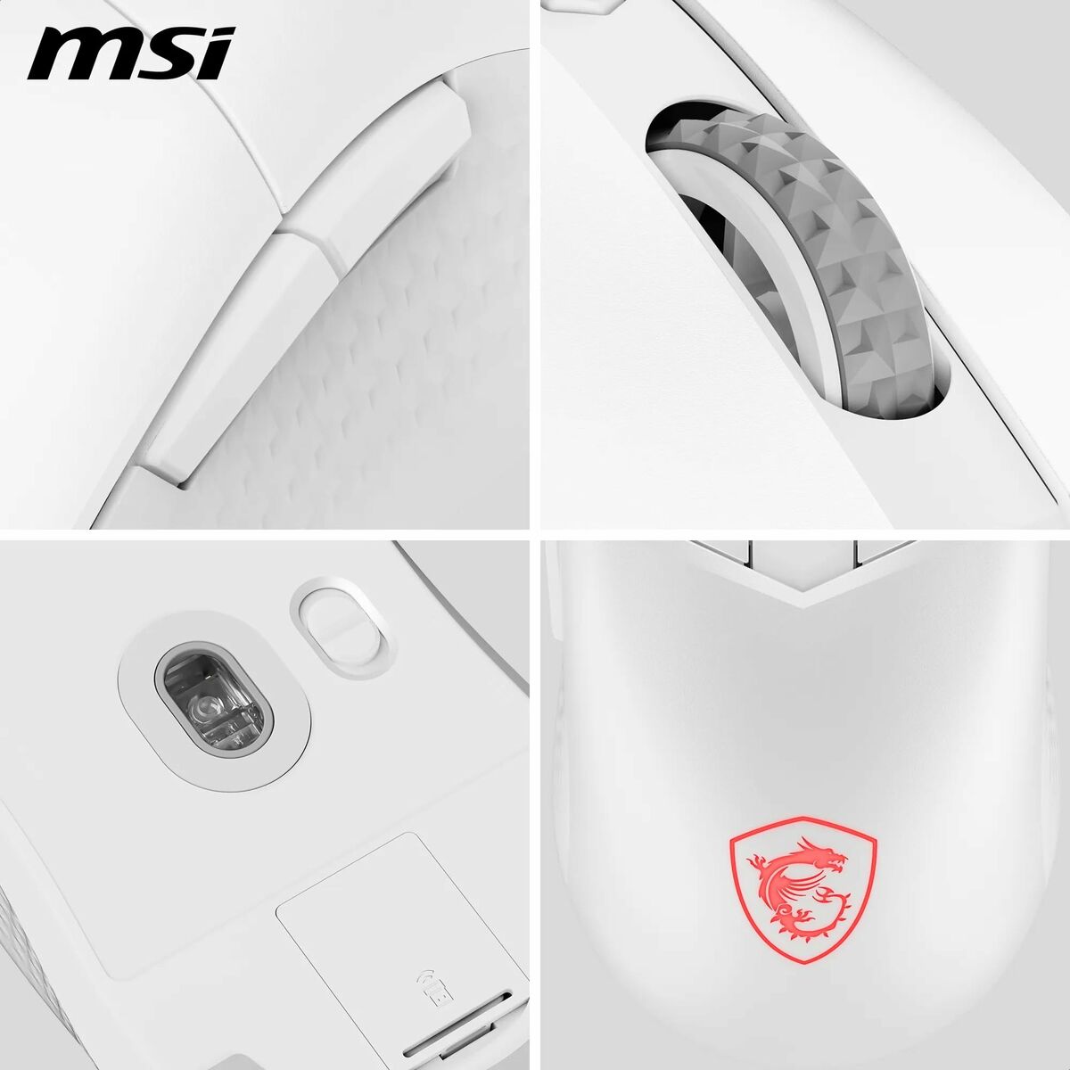 Picture of Mouse MSI S12-4301440-CLA White 8000 dpi