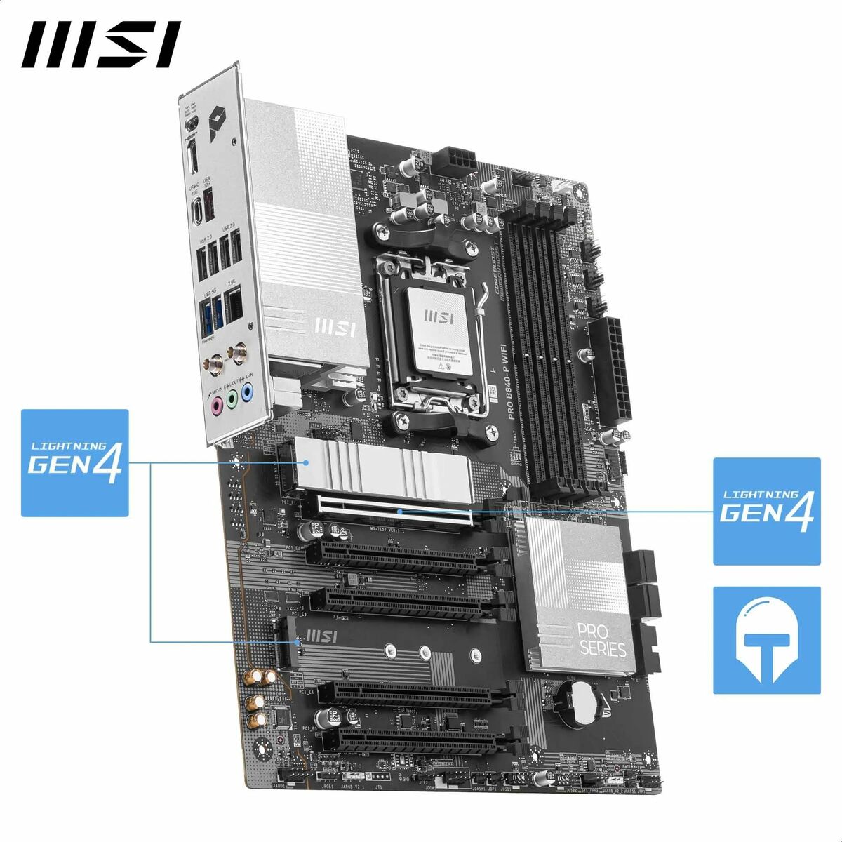 Bild von Motherboard MSI AMD AM5 AMD