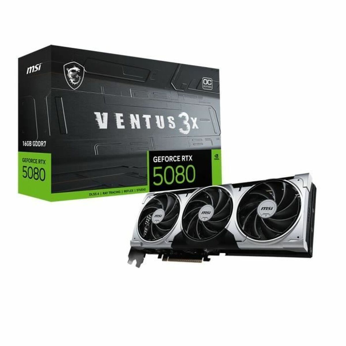Afbeeldingen van Graphics card MSI GEFORCE RTX 5080 16 GB GDDR6X