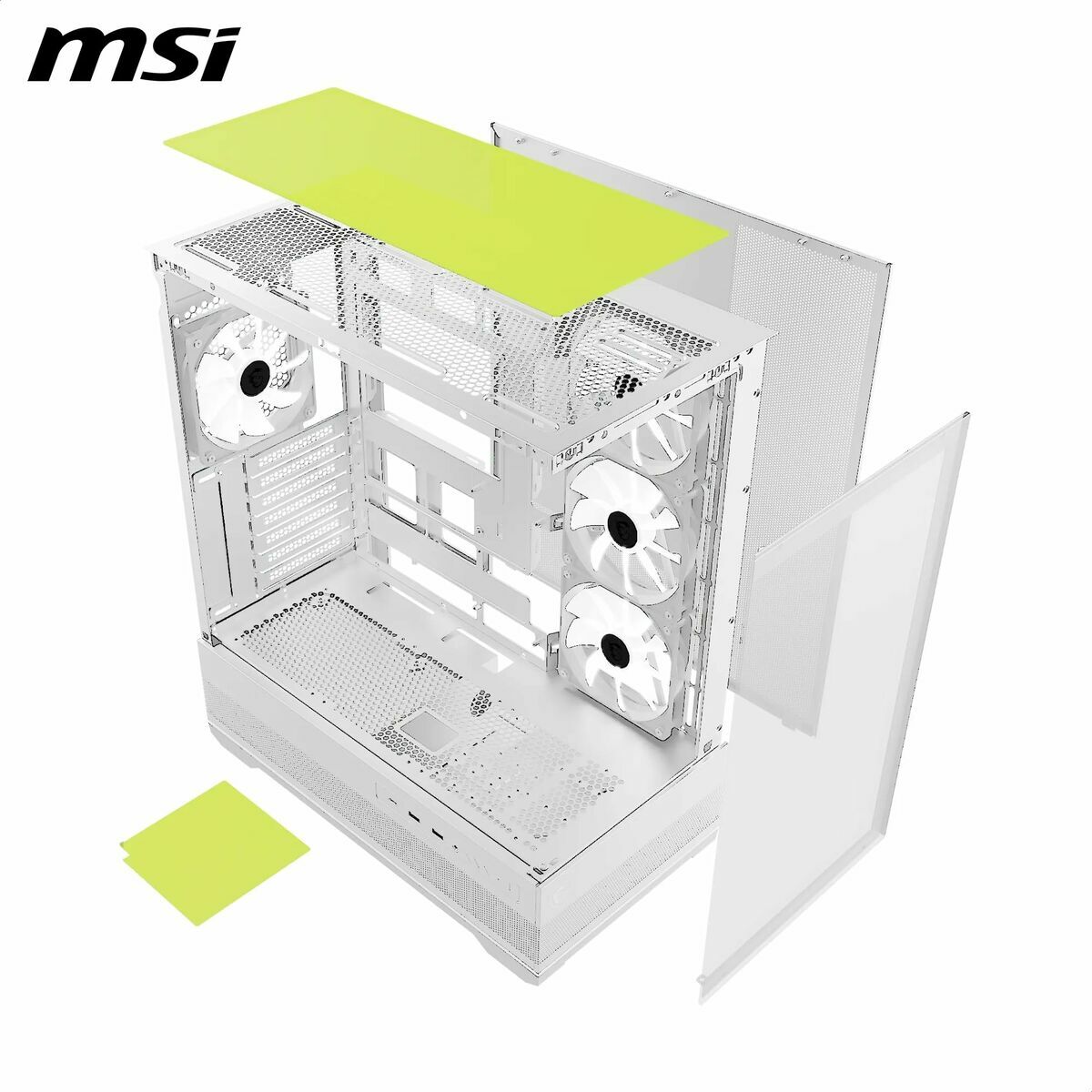 Picture of ATX Semi-tower Box MSI 306-7G28W21-JA4 White